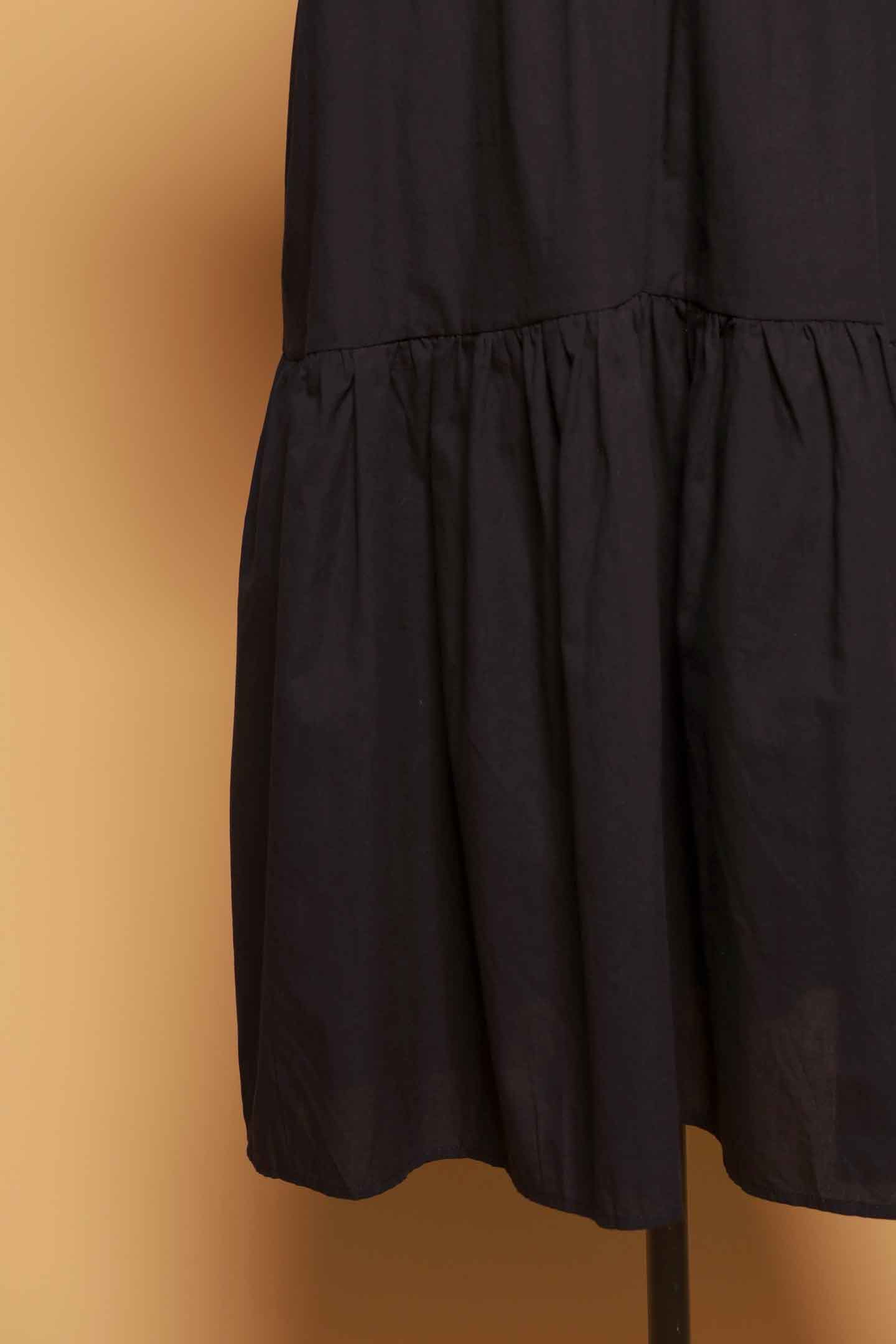 PO - Sab Tiered Dress in Black