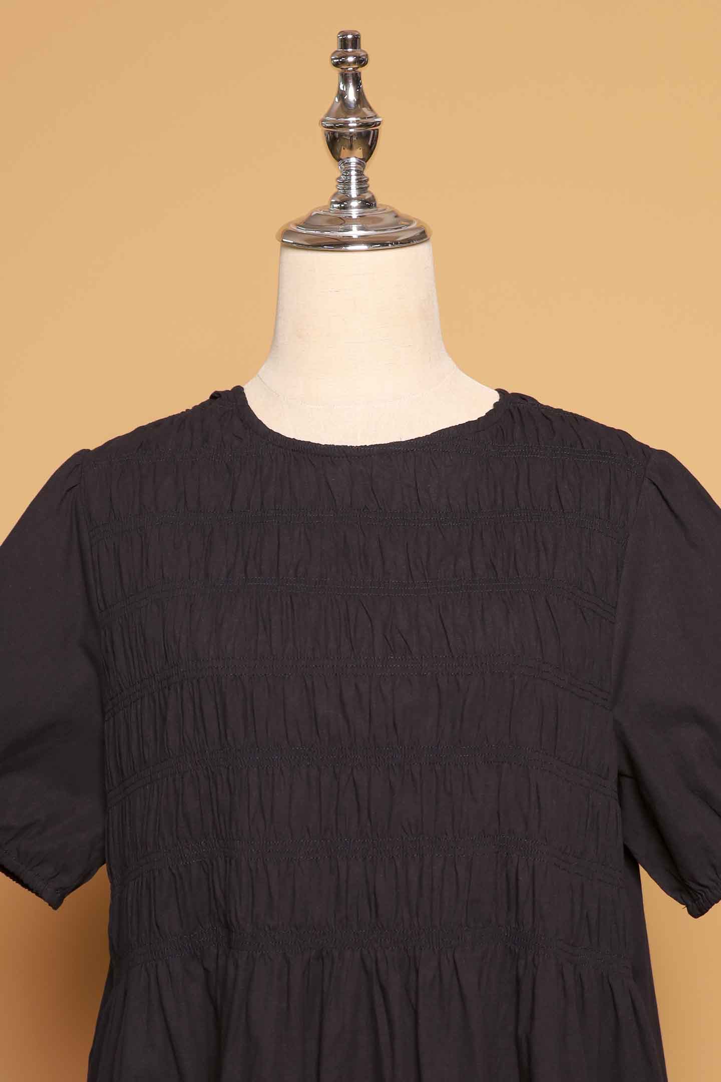 PO - Sab Tiered Dress in Black