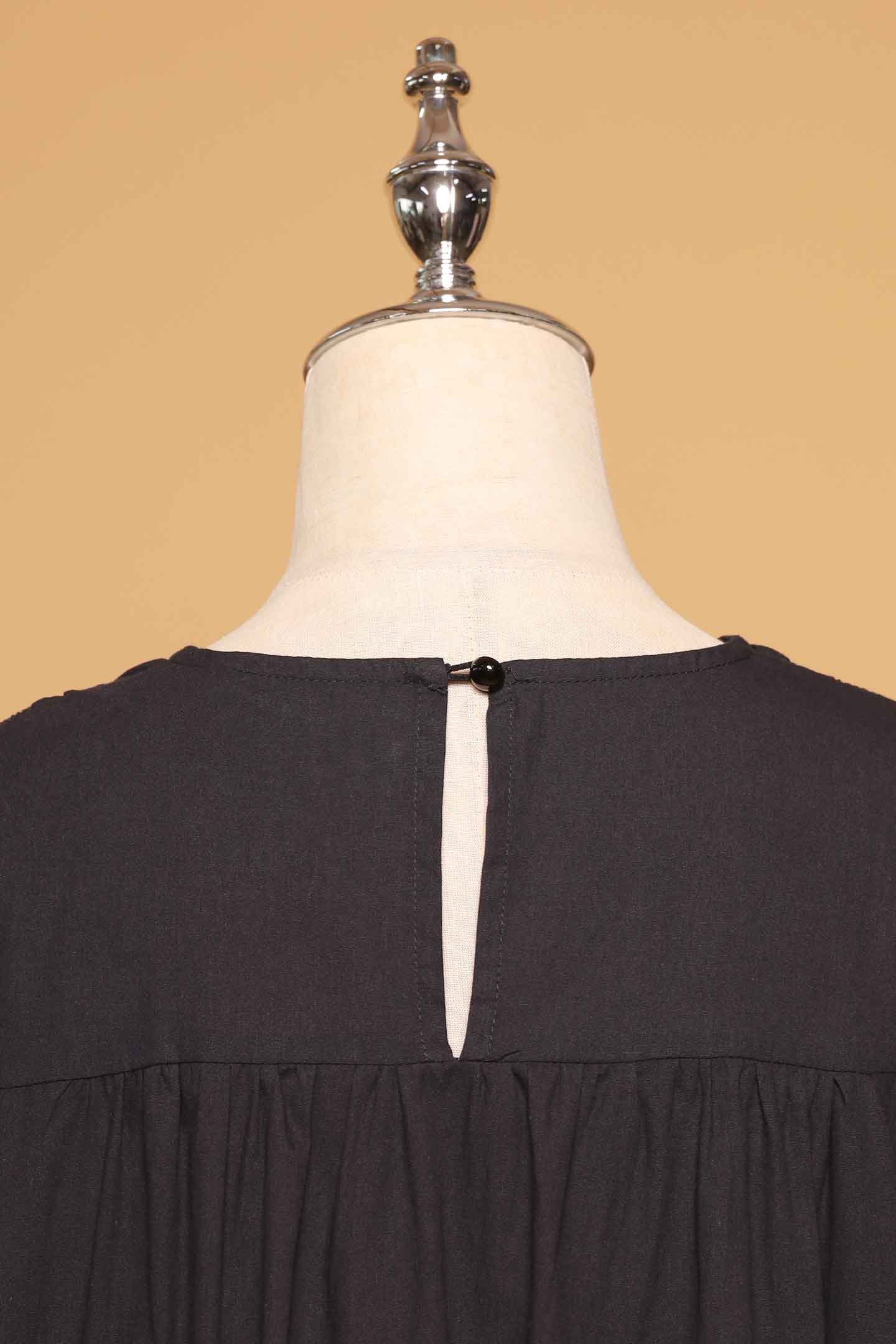 PO - Sab Tiered Dress in Black