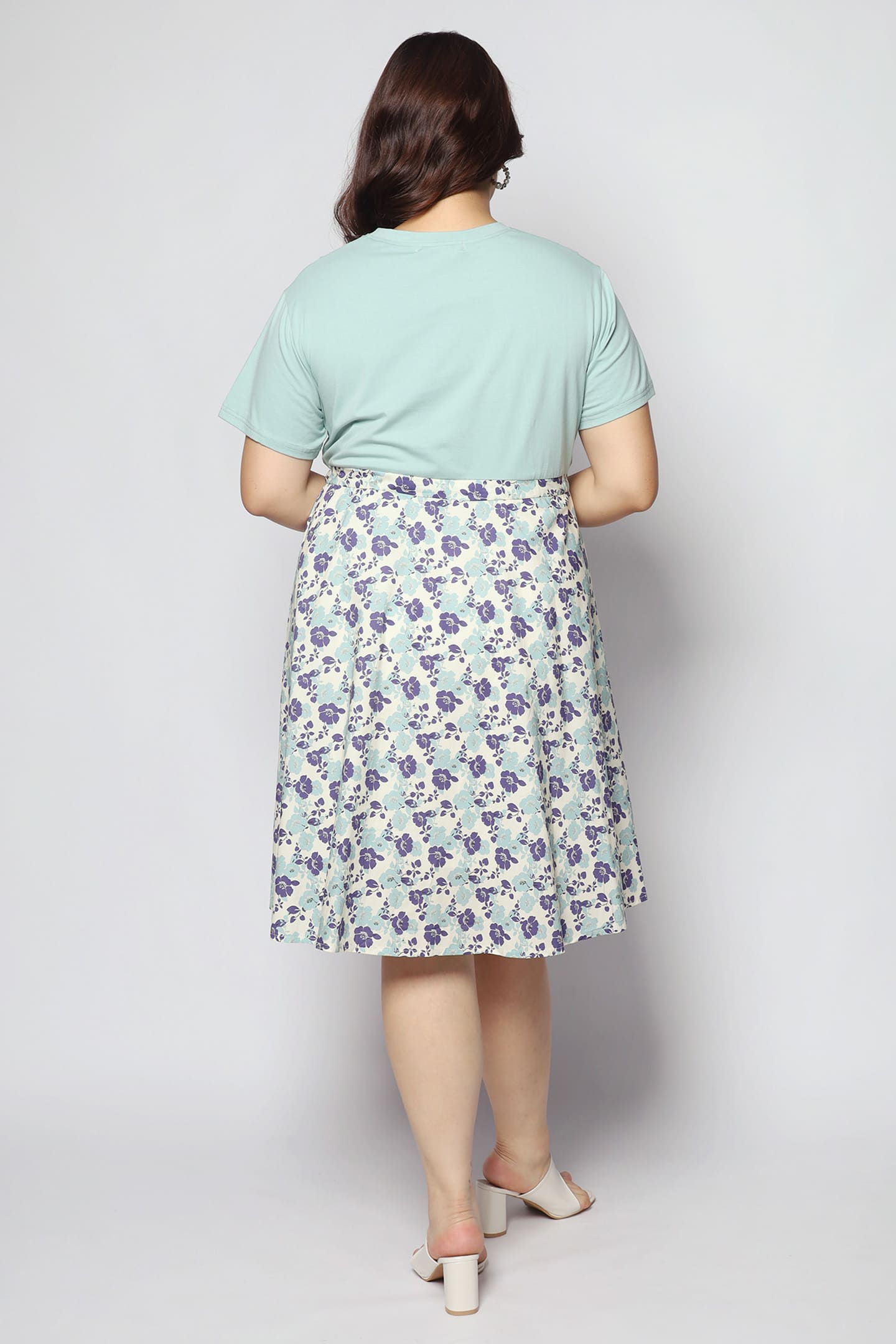 Sans Dress in Mint Floral