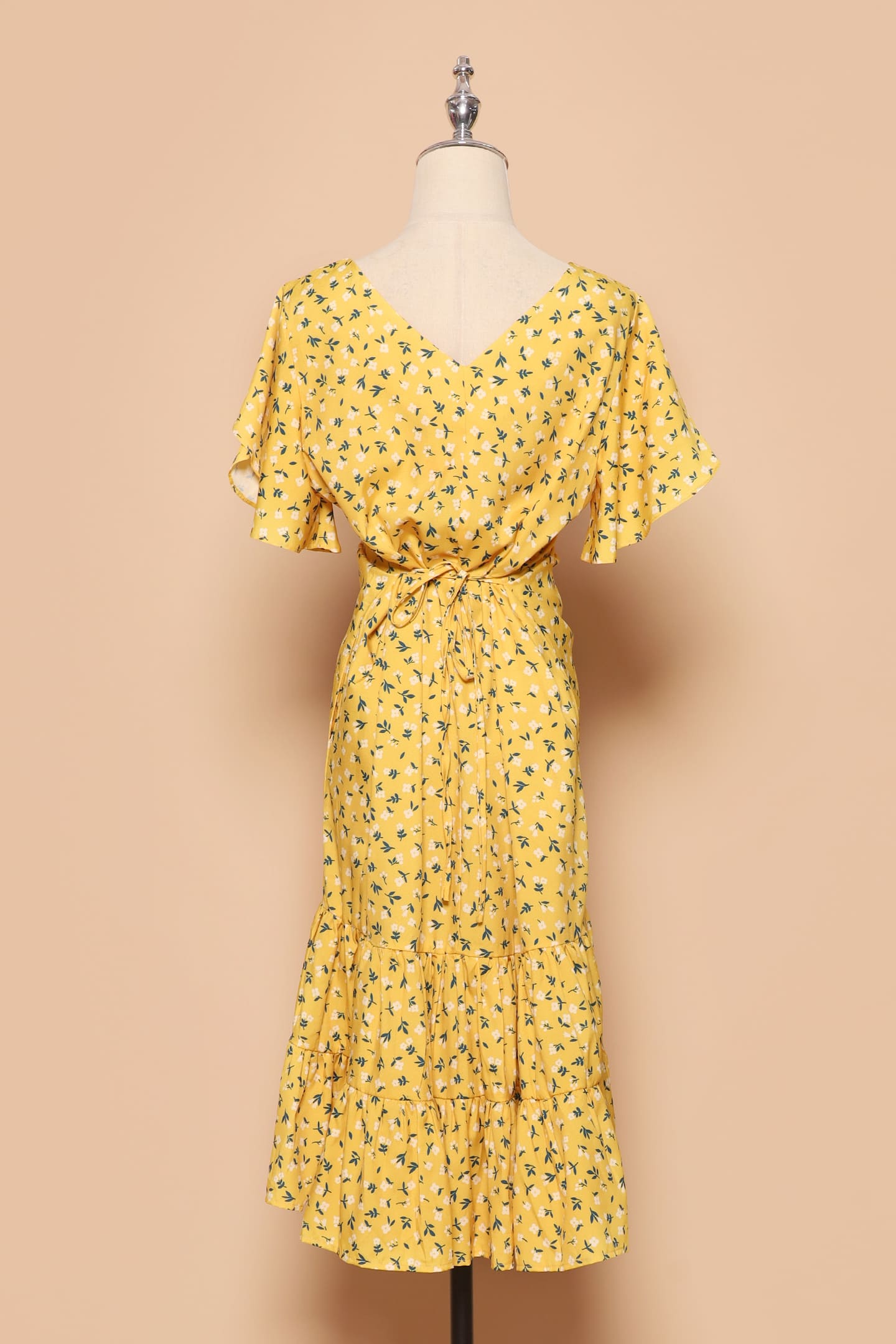 PO - Santorini Dress in Yellow Summer