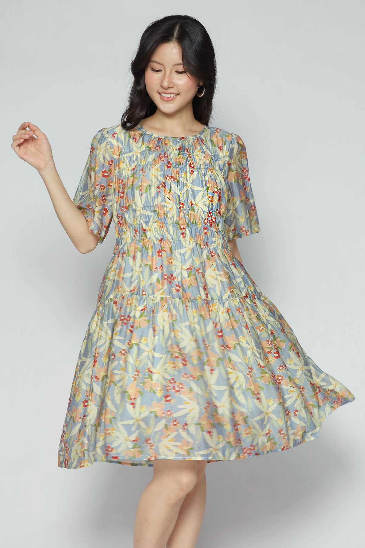 Sastha Dress in Floral Daydream