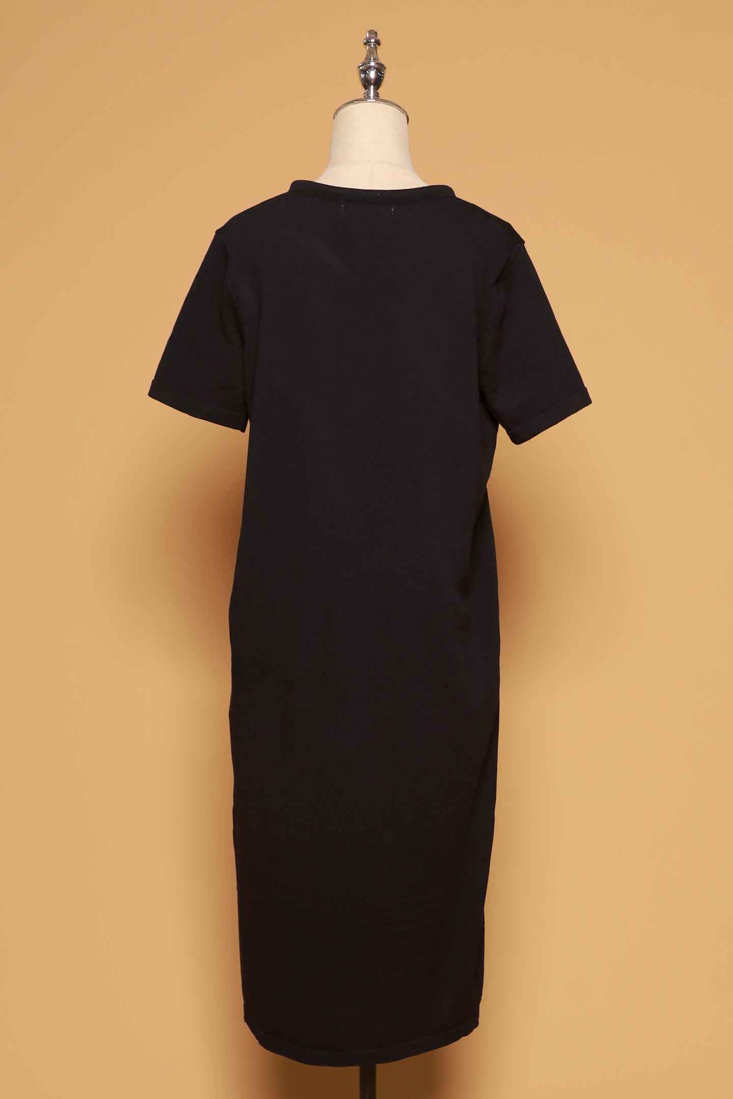 PO - Scarf Accent Knit Dress