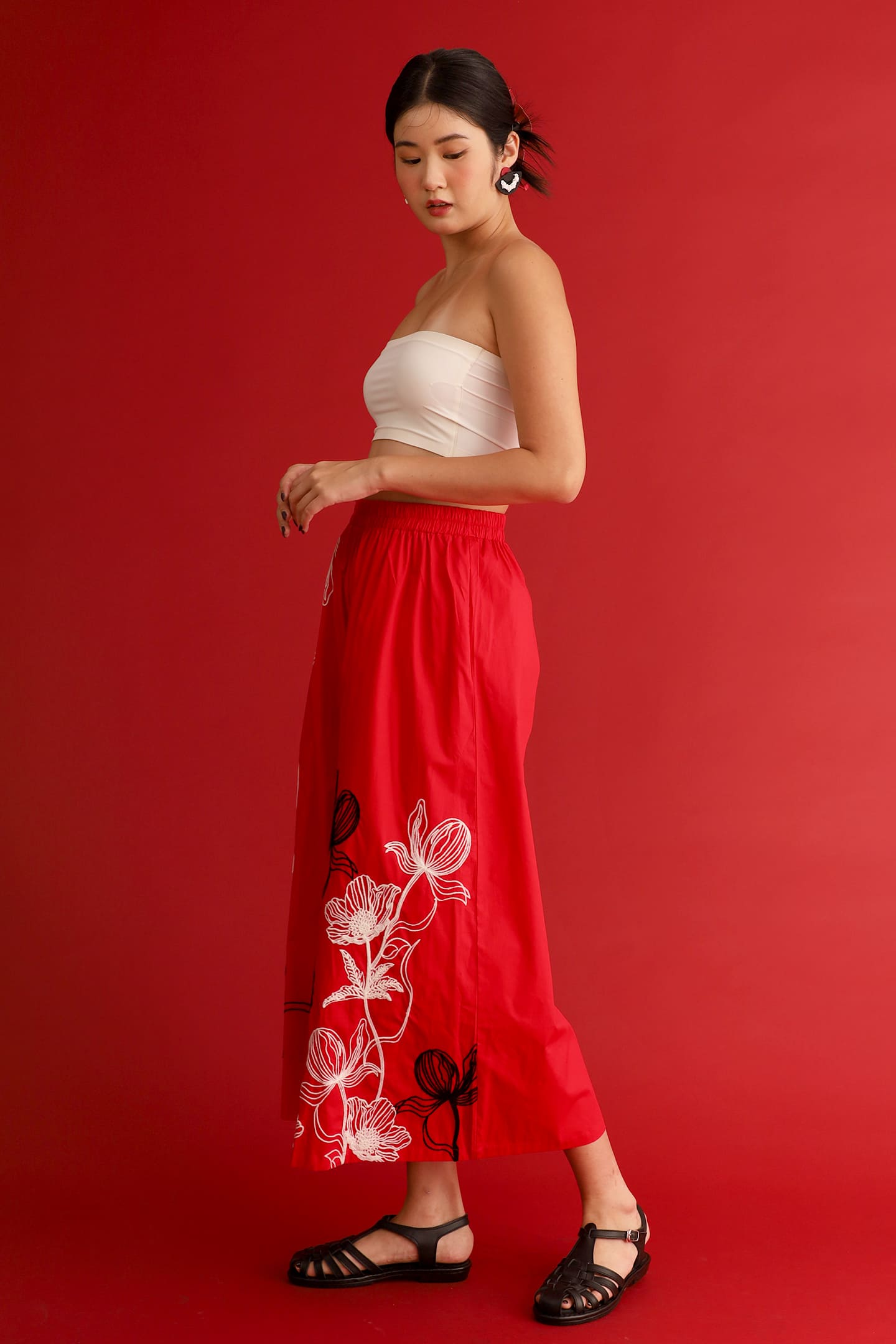 CHOSEN - Scarlet Signature Embroidered Pants