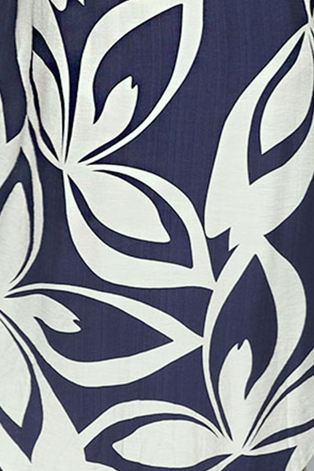 Shanny Shirt Dress in Blue Hawaiian