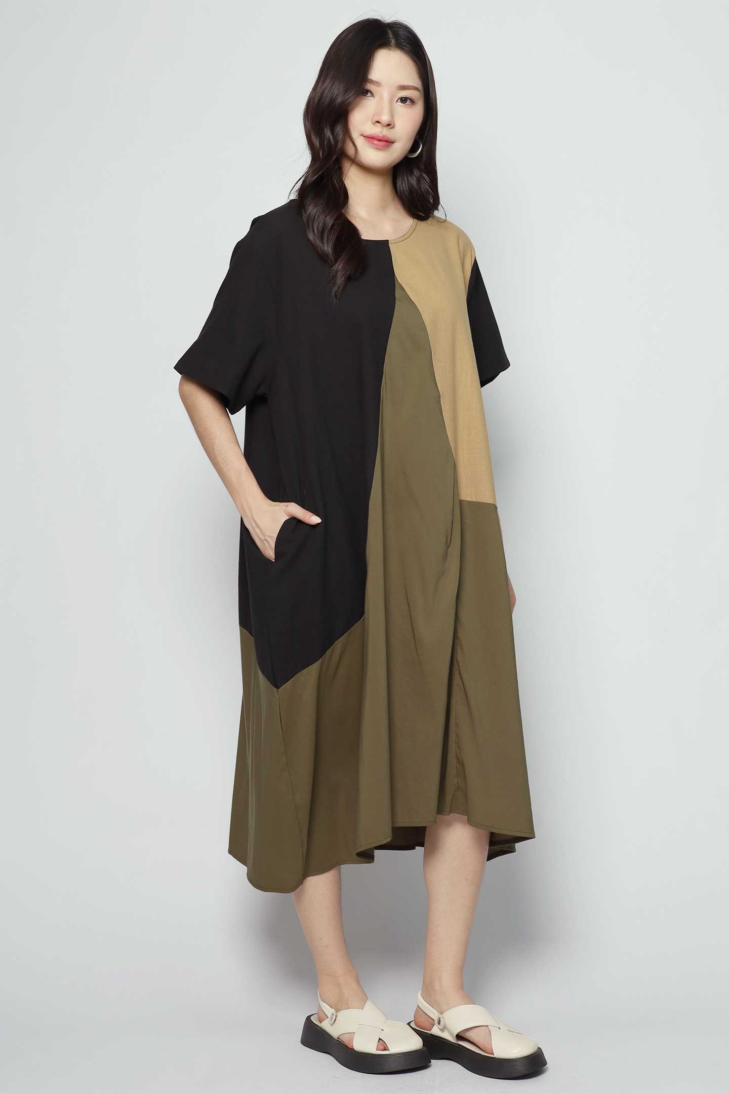 Shelly Colourblock Dress