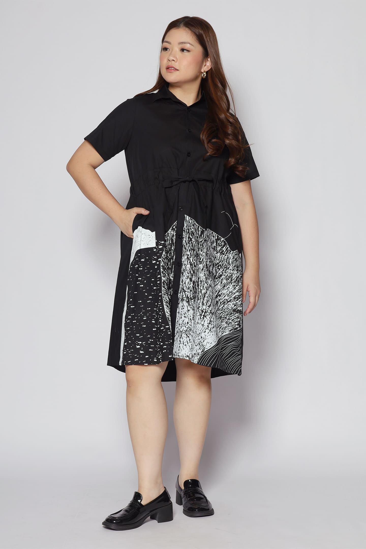 Shilin Dress in Abstract