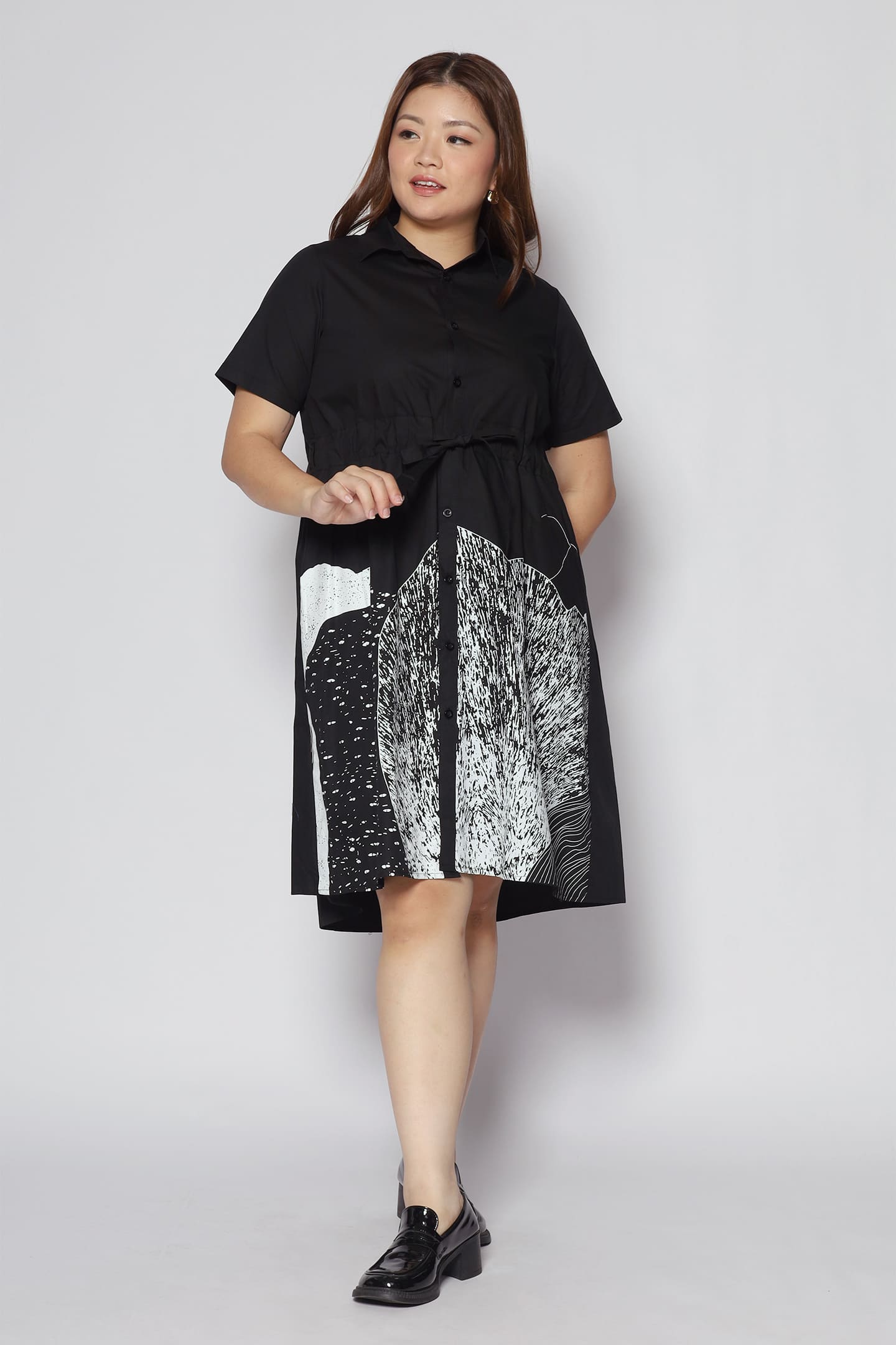 Shilin Dress in Abstract