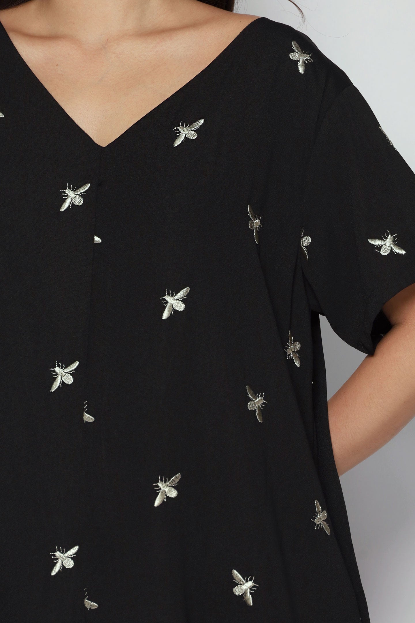 Shirokuro Jumpsuit in Champagne Bee