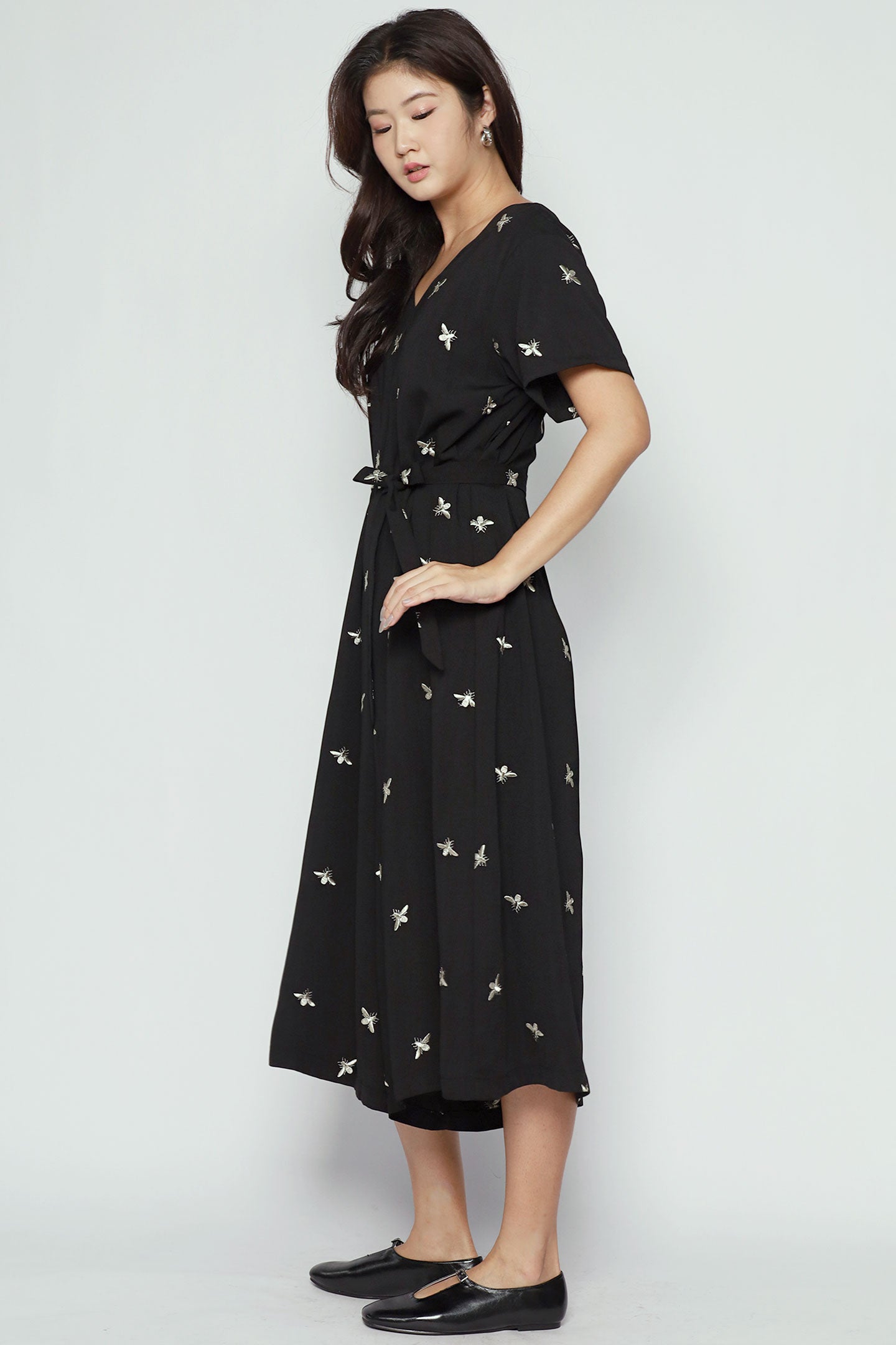 Shirokuro Jumpsuit in Champagne Bee