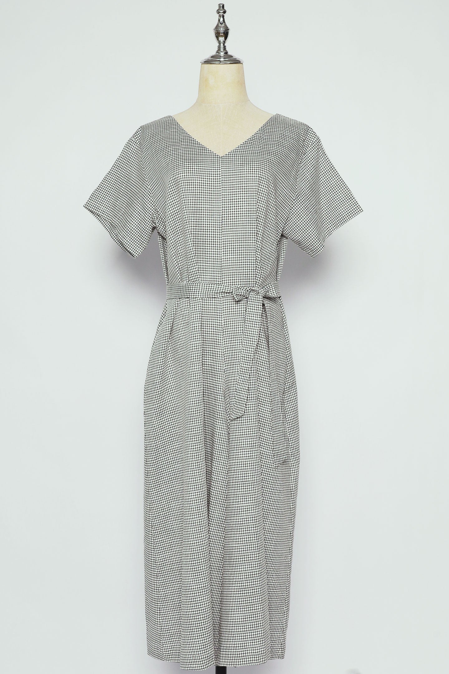 PO - Shirokuro Jumpsuit in Classic Gingham