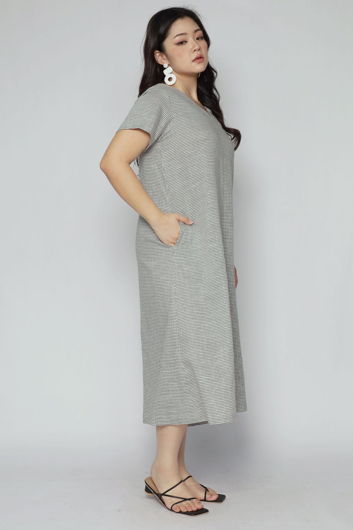 Shirokuro Jumpsuit in Classic Gingham