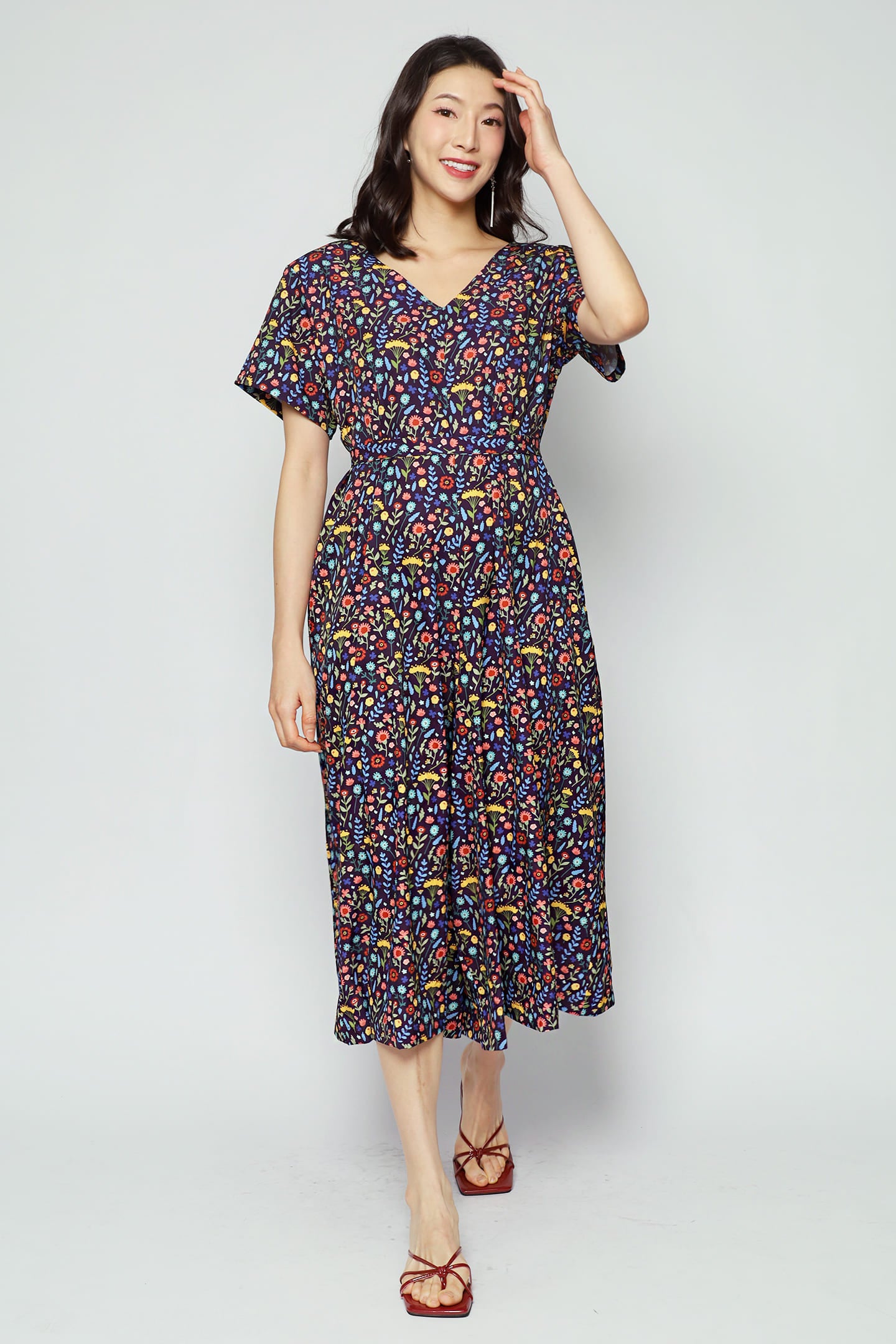 Shirokuro Jumpsuit in Lunar Harmony