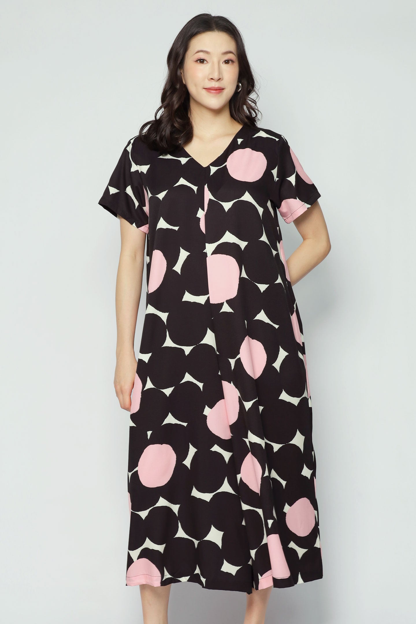 Backorders Shirokuro Jumpsuit in Pink Clementine