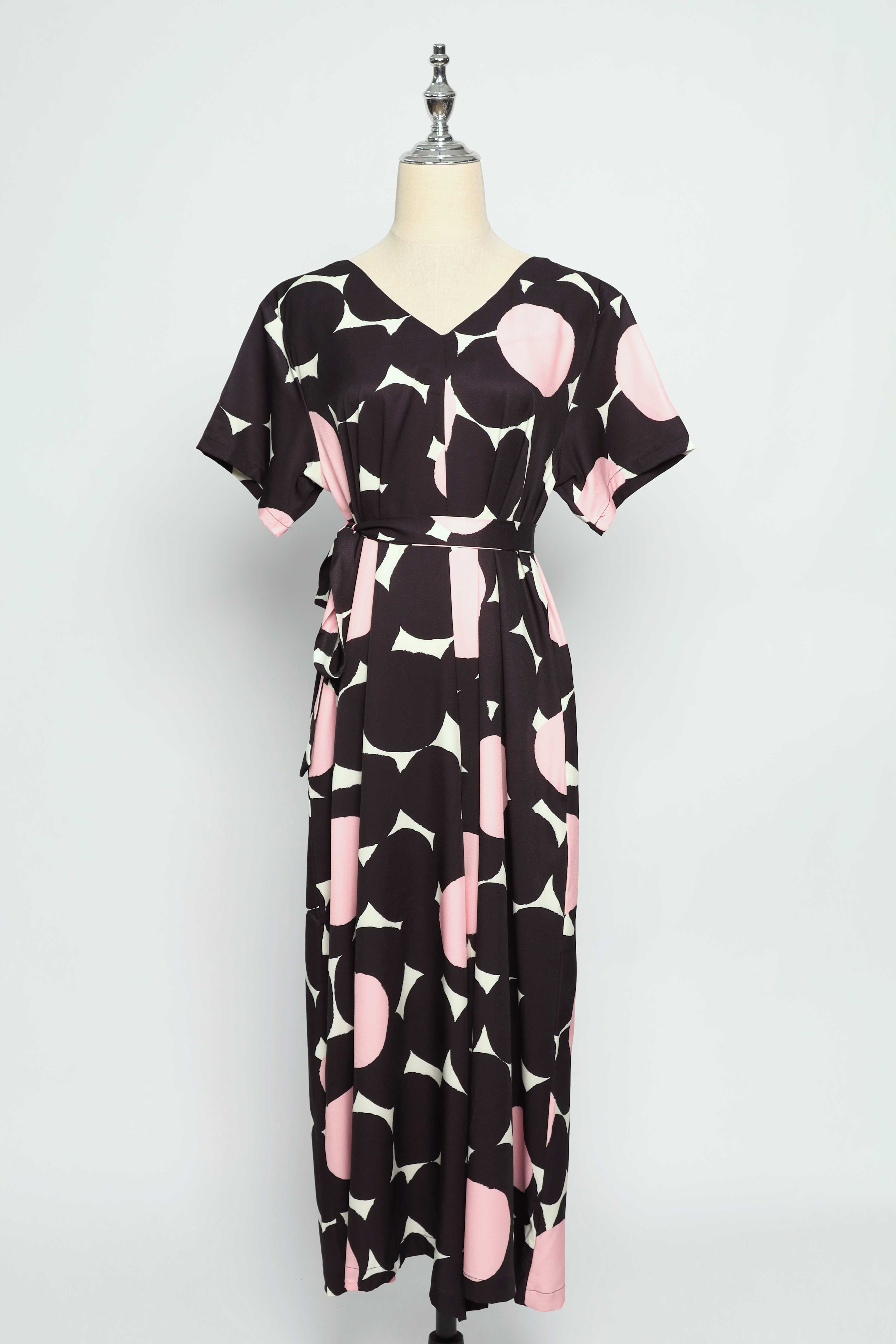Shirokuro Jumpsuit in Pink Clementine