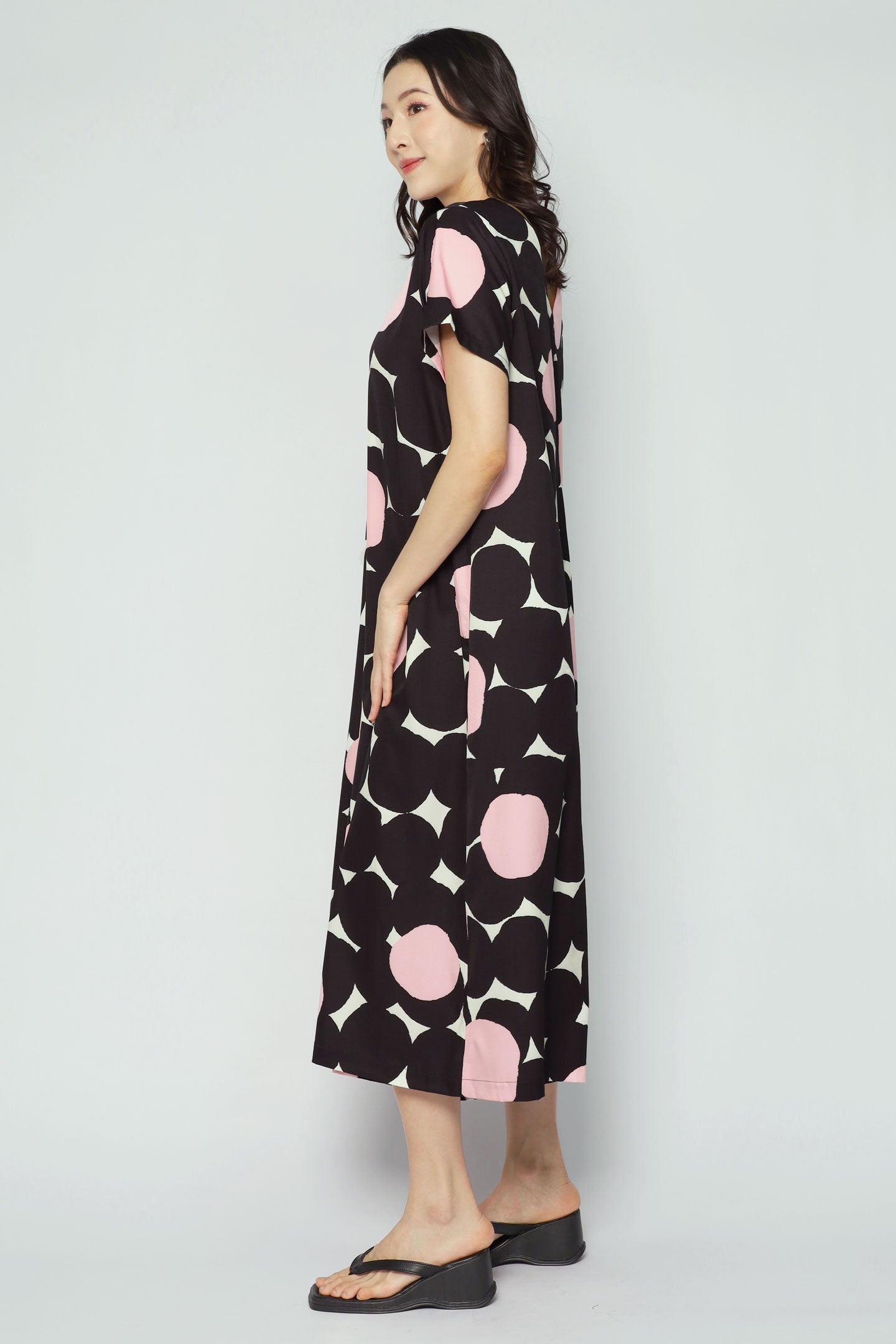 Backorders Shirokuro Jumpsuit in Pink Clementine
