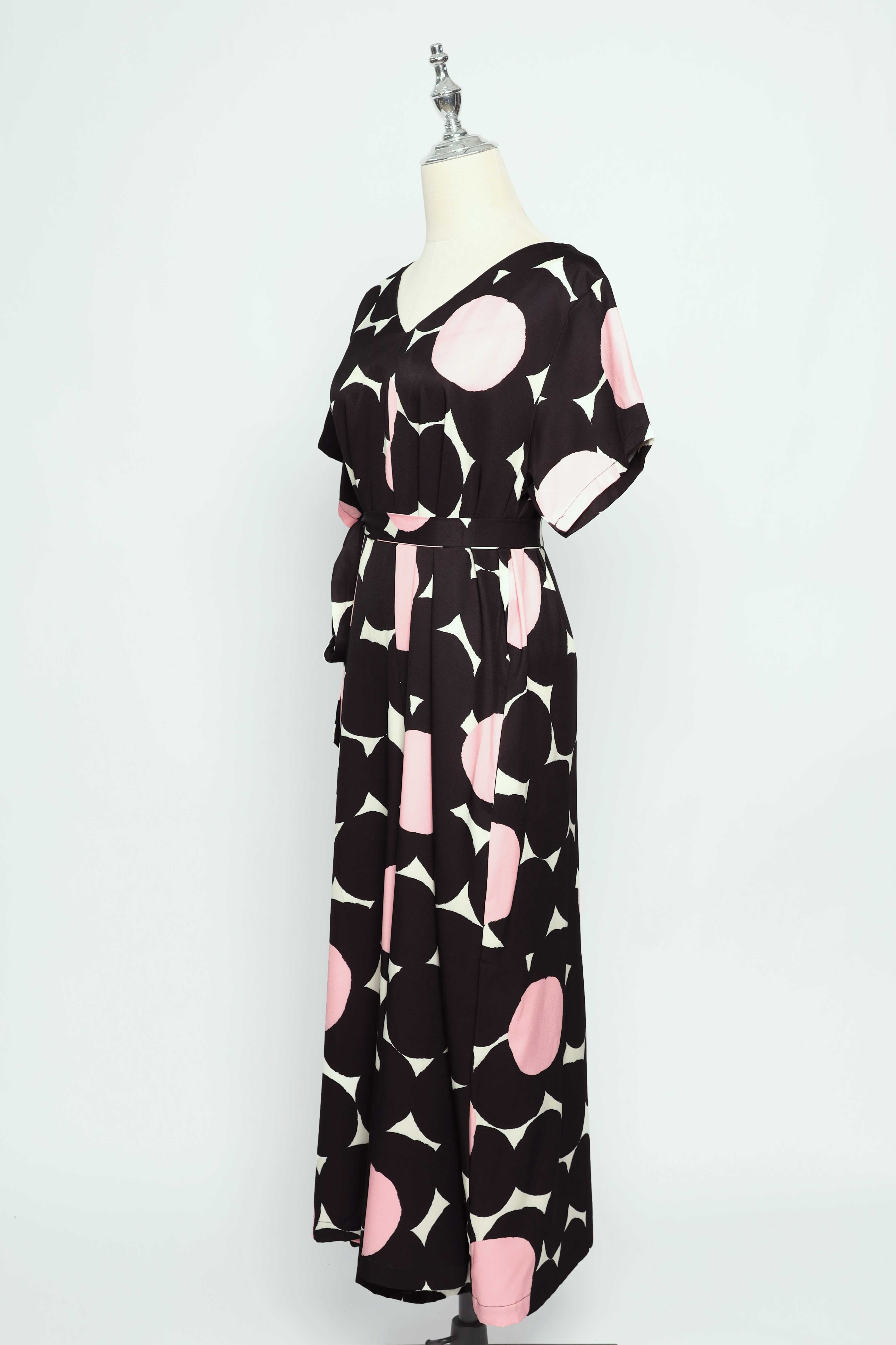 PO - Shirokuro Jumpsuit in Pink Clementine