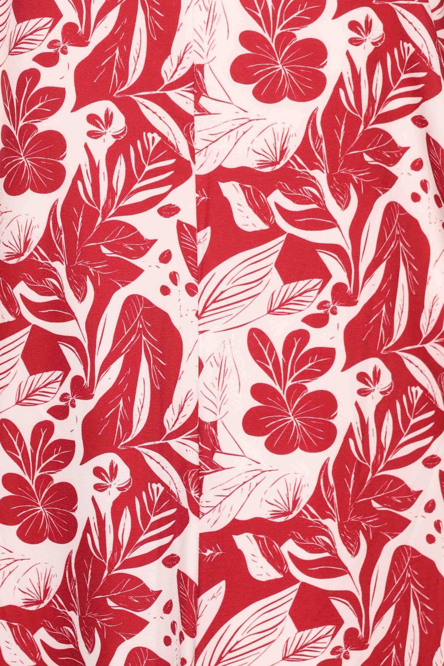 PO - Shirokuro Jumpsuit in Red Opulance