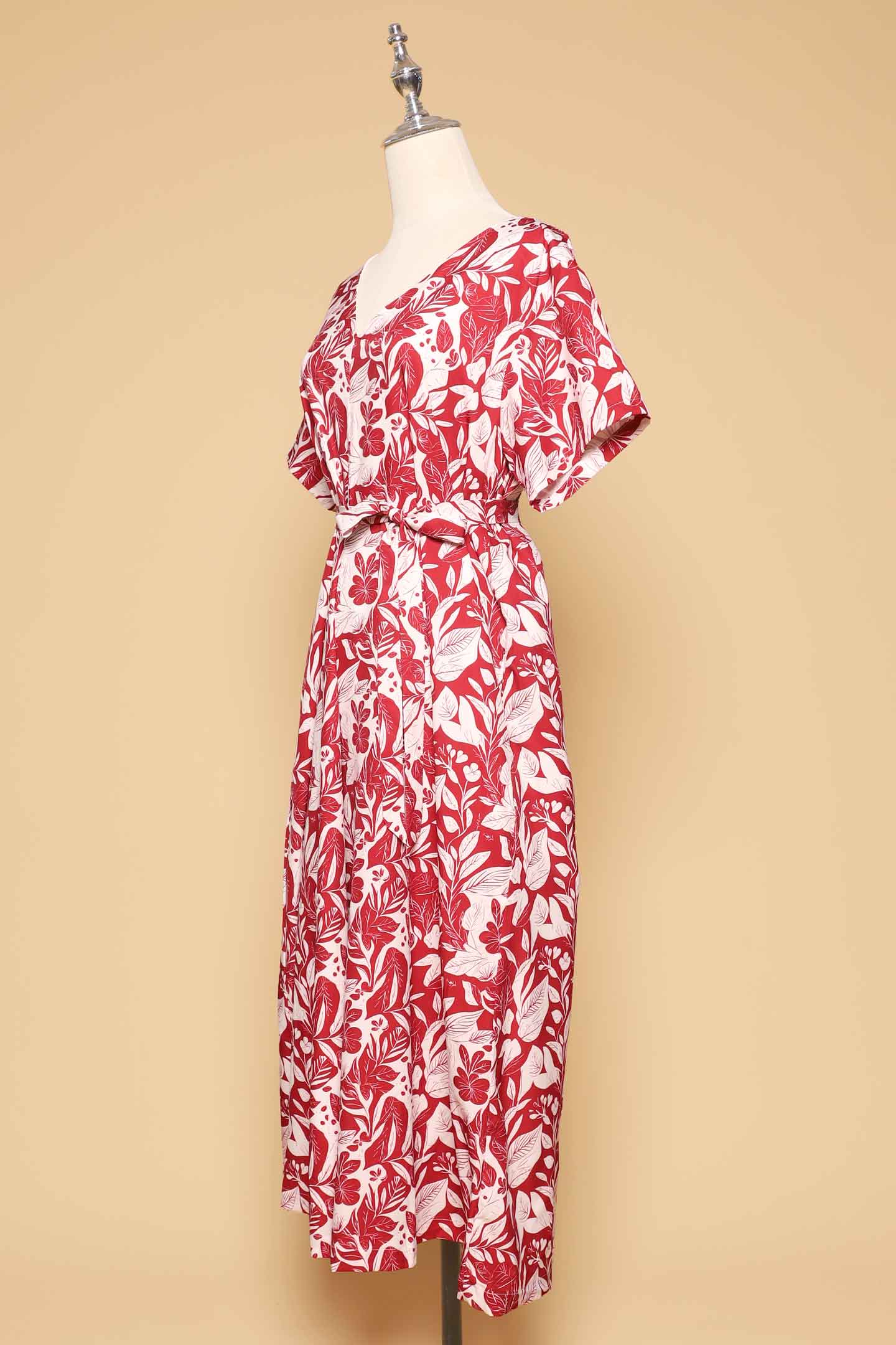 PO - Shirokuro Jumpsuit in Red Opulance