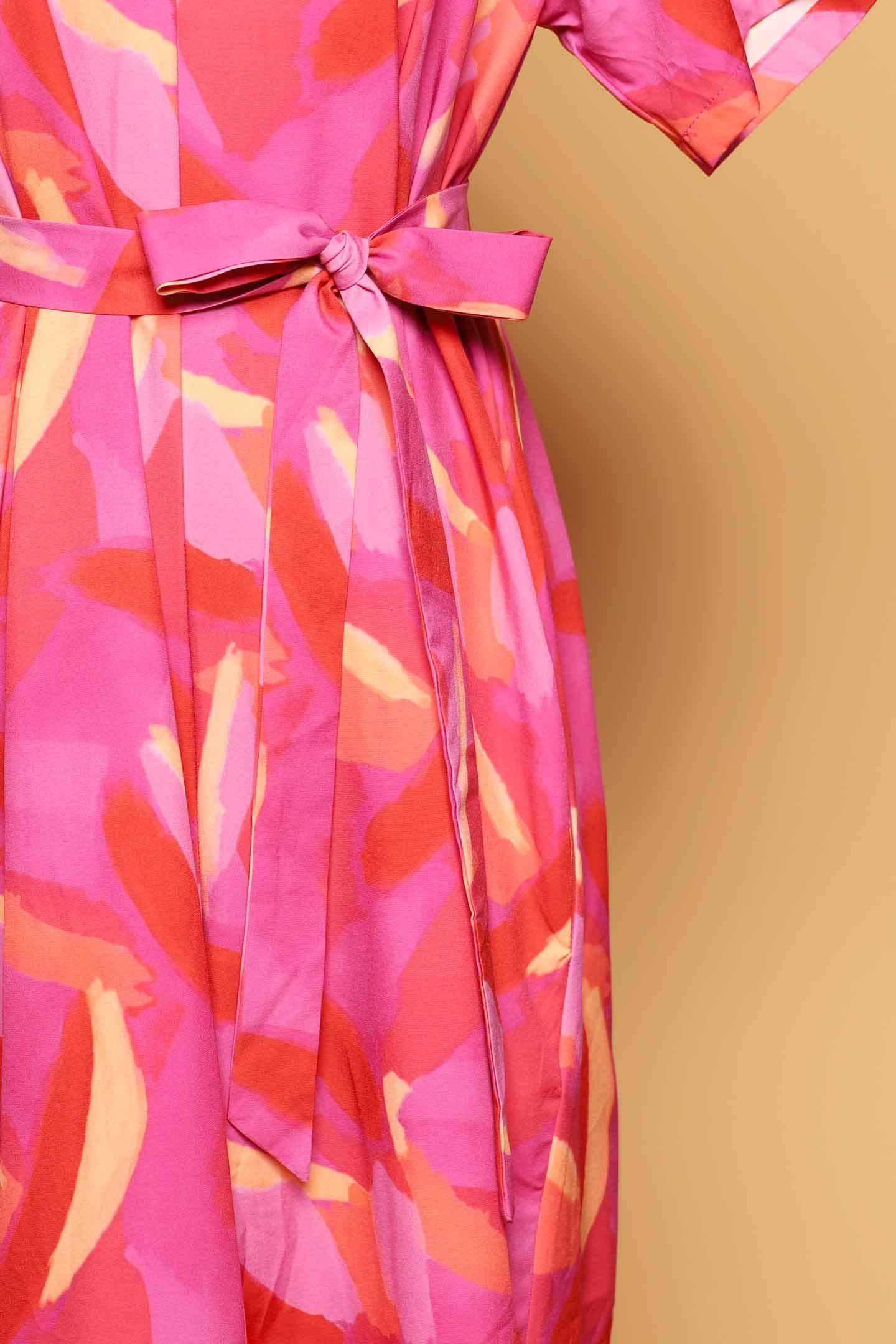 PO - Shirokuro Jumpsuit in Rosy Prosperity