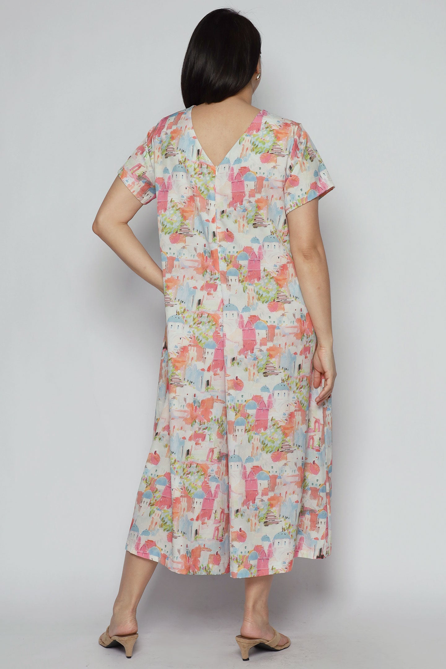 Shirokuro Jumpsuit in Santorini Blush