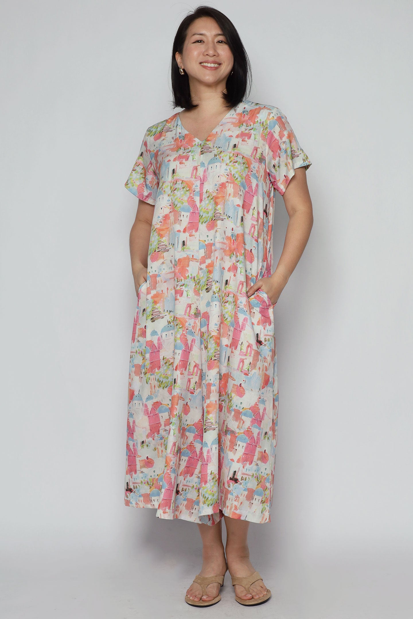 Shirokuro Jumpsuit in Santorini Blush