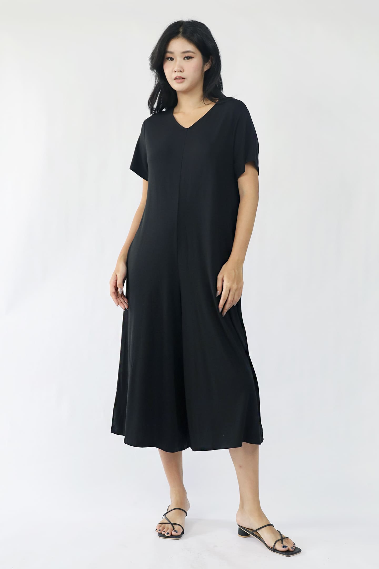 Backorders TENCEL - Shirokuro Jumpsuit in Tencel