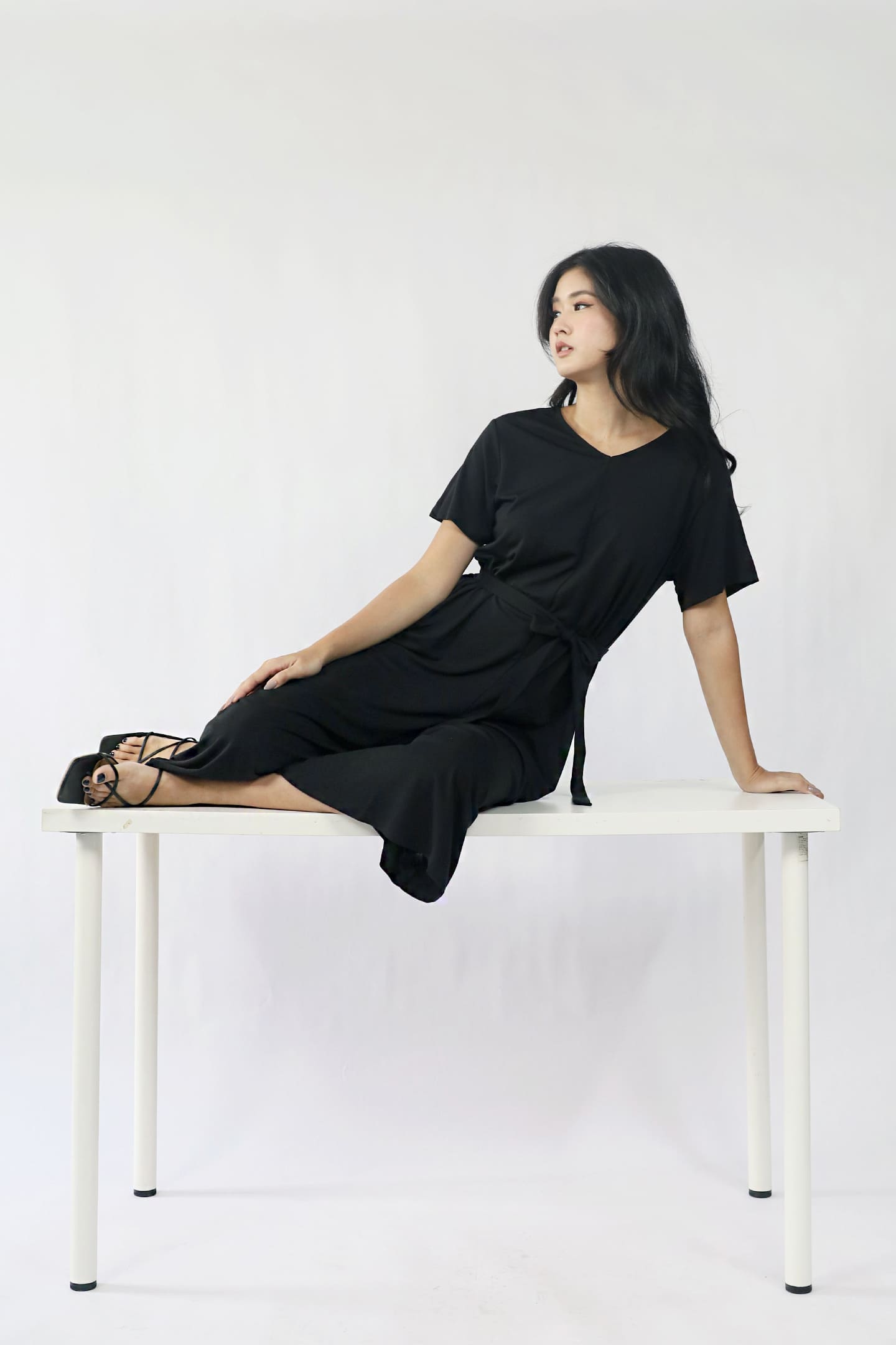 Backorders TENCEL - Shirokuro Jumpsuit in Tencel