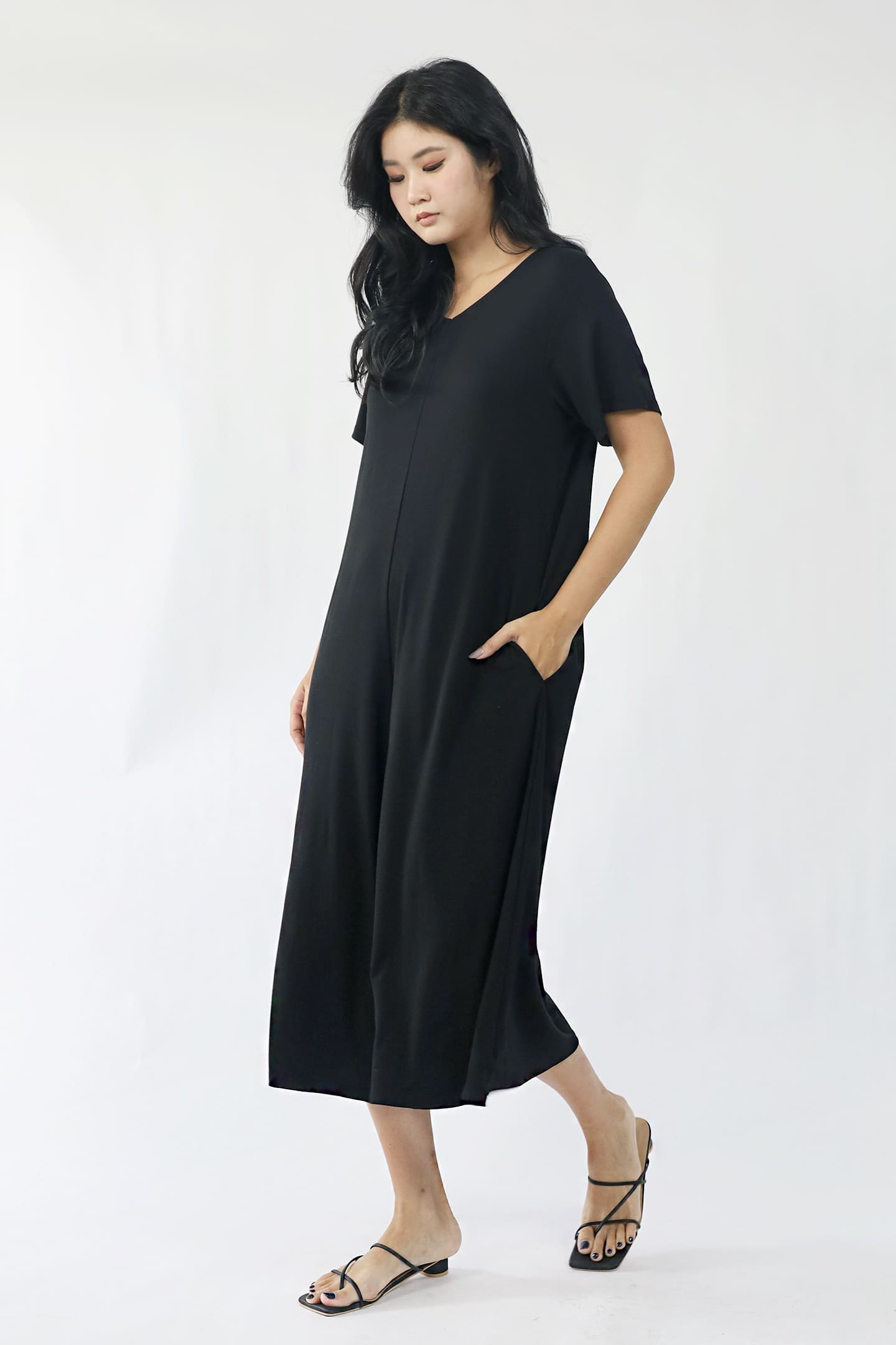 Backorders TENCEL - Shirokuro Jumpsuit in Tencel