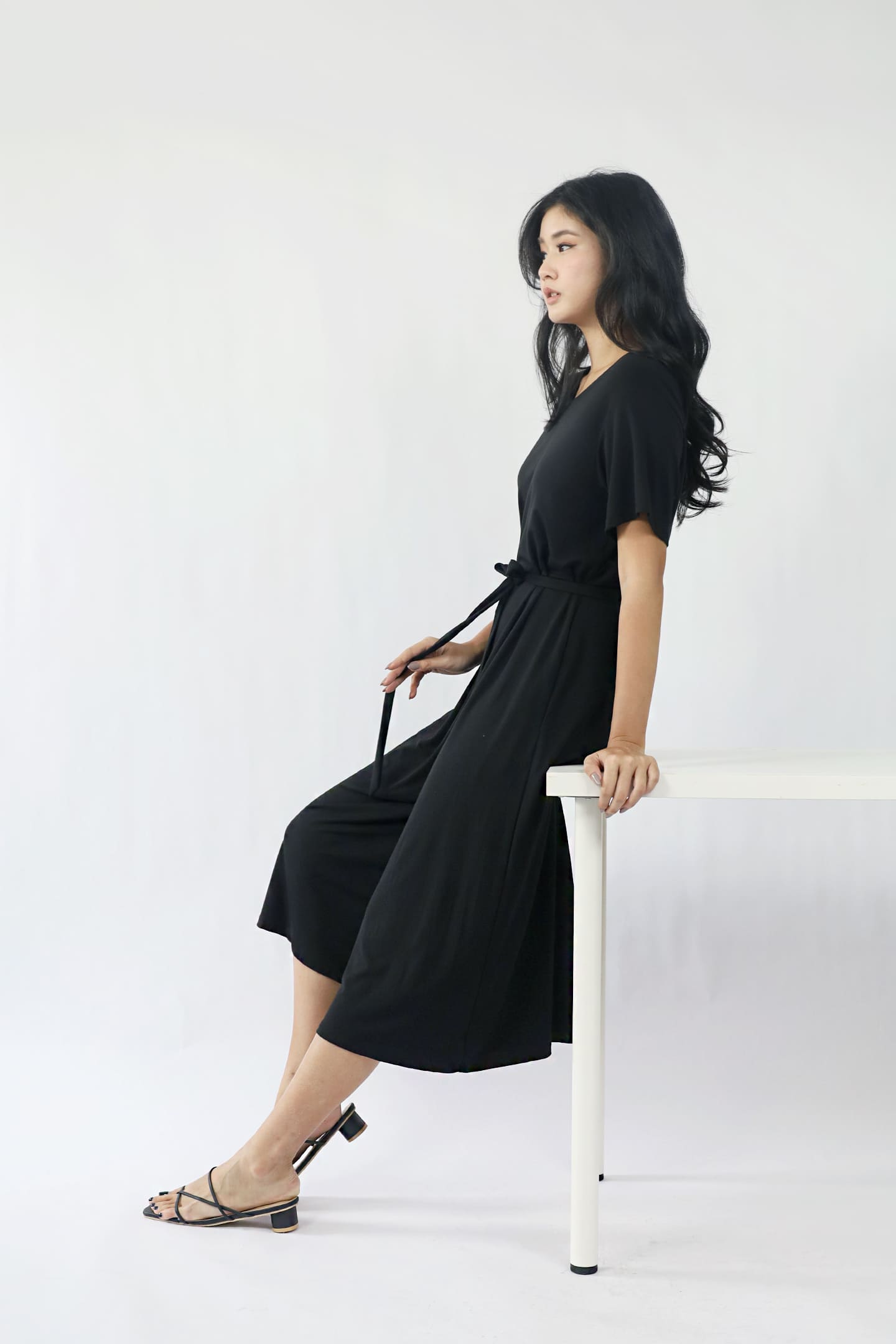 Backorders TENCEL - Shirokuro Jumpsuit in Tencel