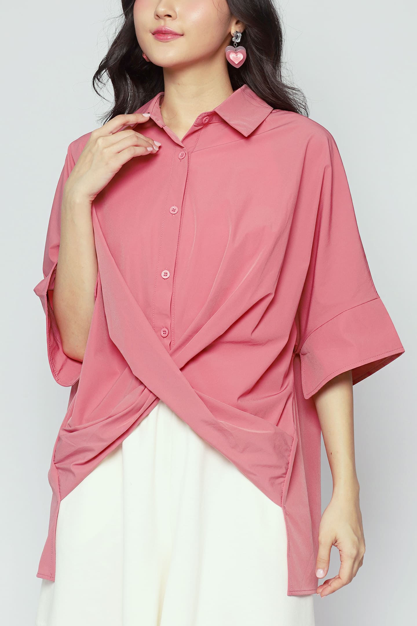 Shun Top in Pink