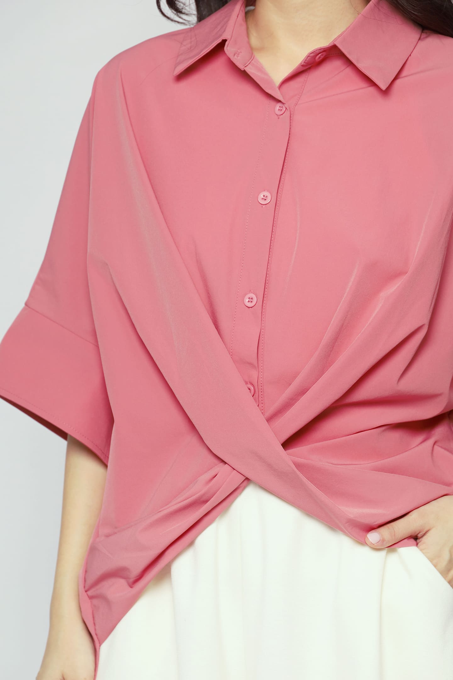Shun Top in Pink