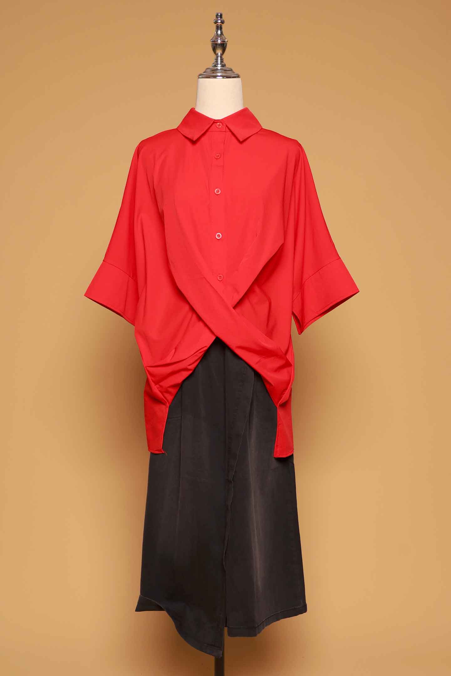 PO - Shun Top in Red