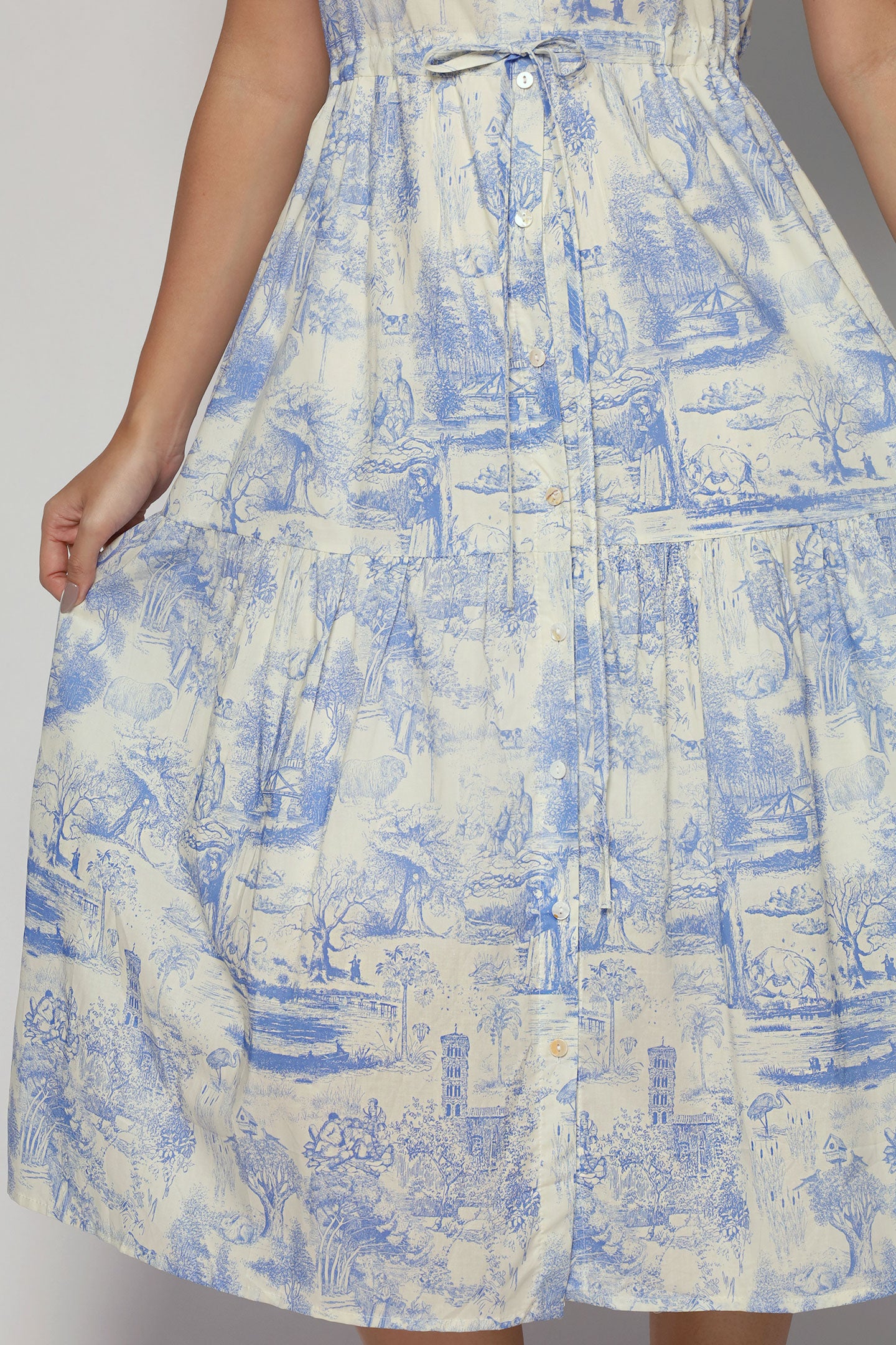 Sia Dress in Azure Storyline