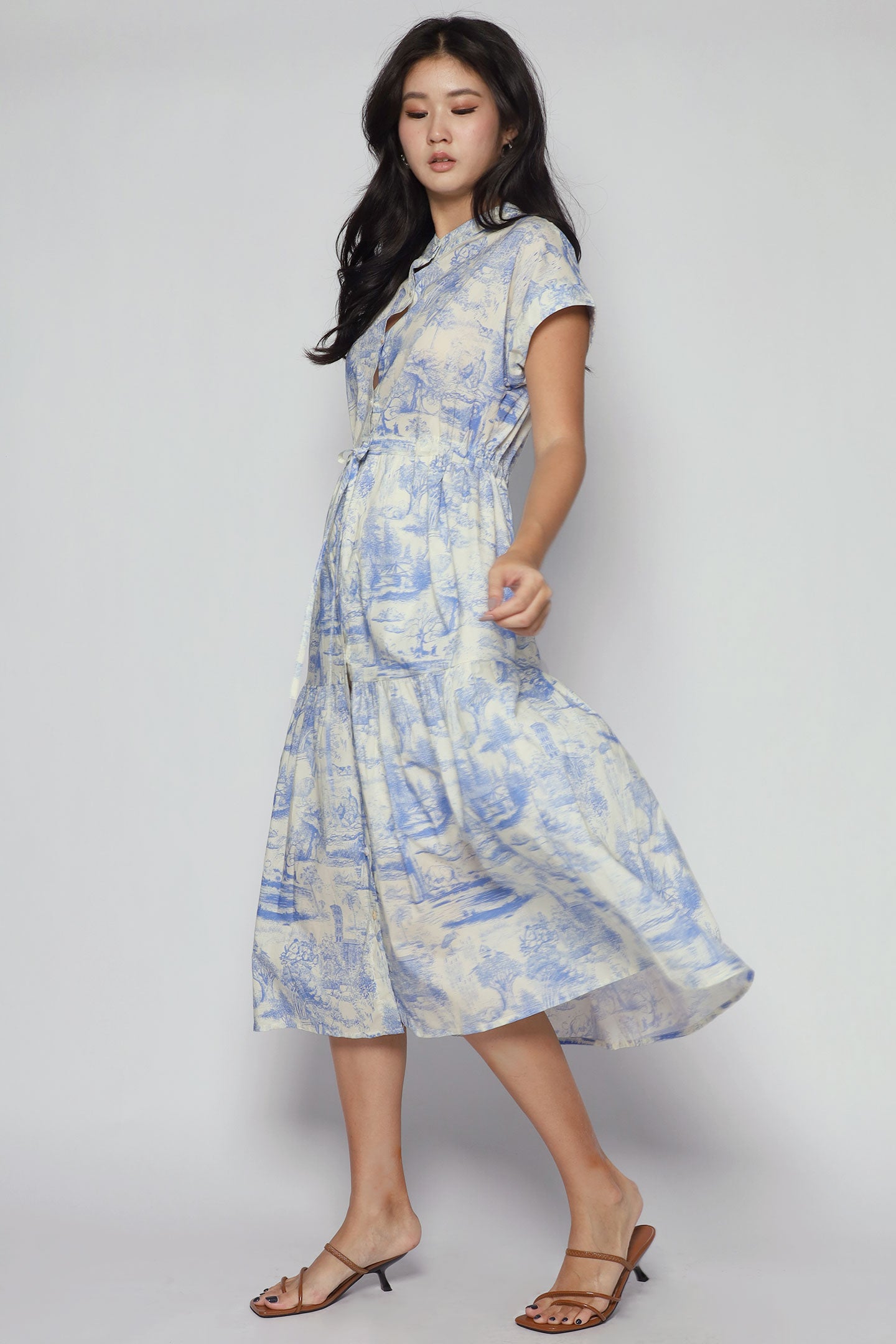 Sia Dress in Azure Storyline