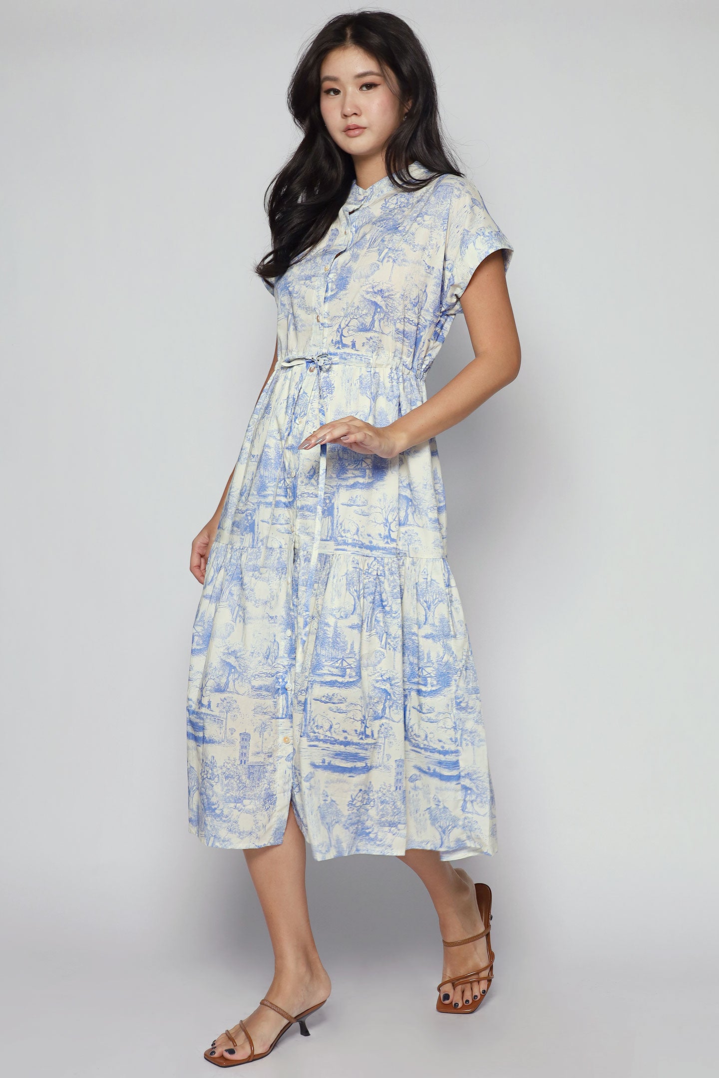 Sia Dress in Azure Storyline