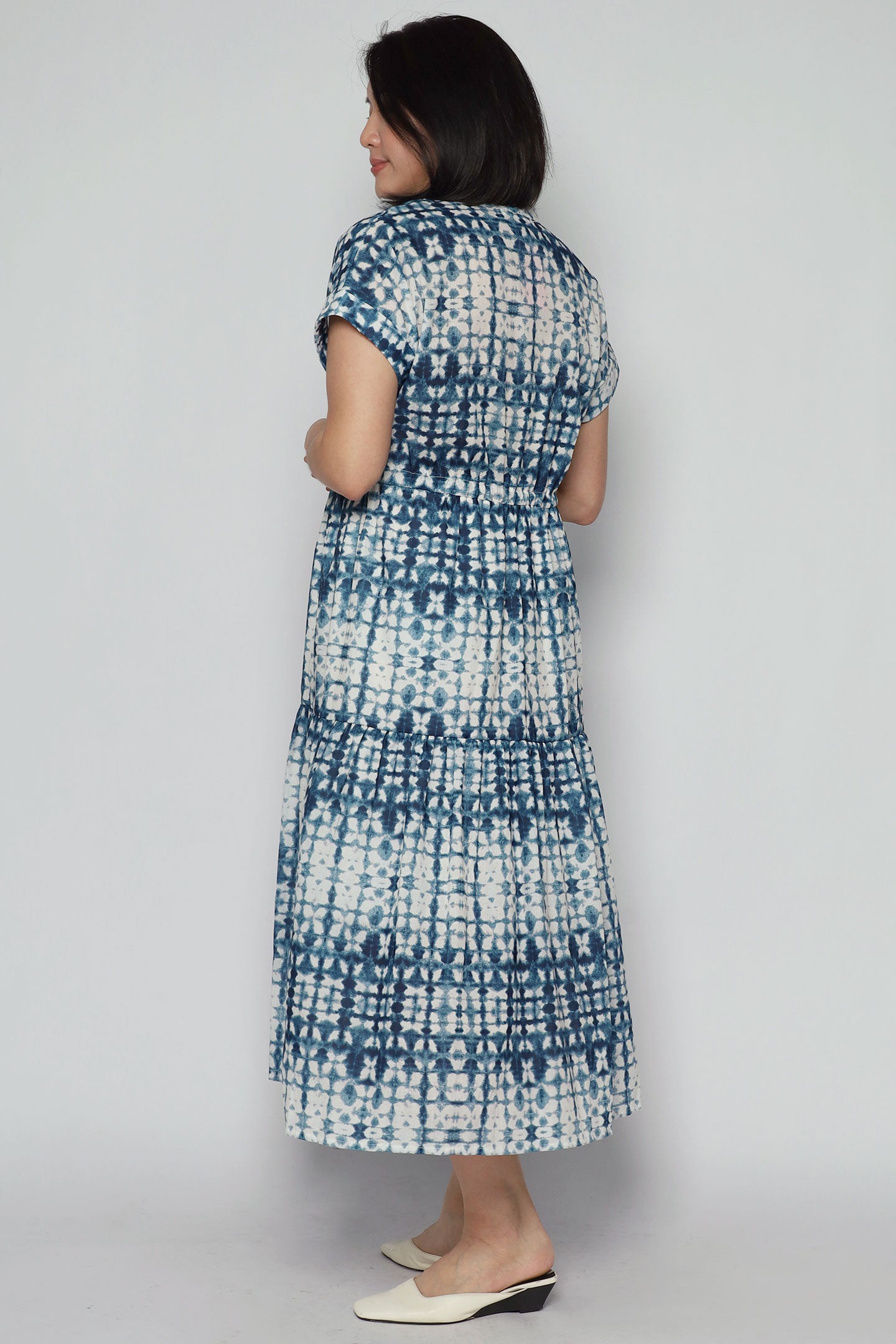 Sia Dress in Lagoon Drift
