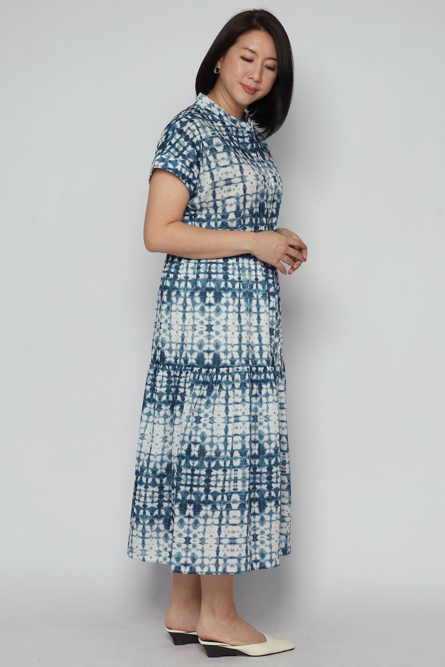 Sia Dress in Lagoon Drift