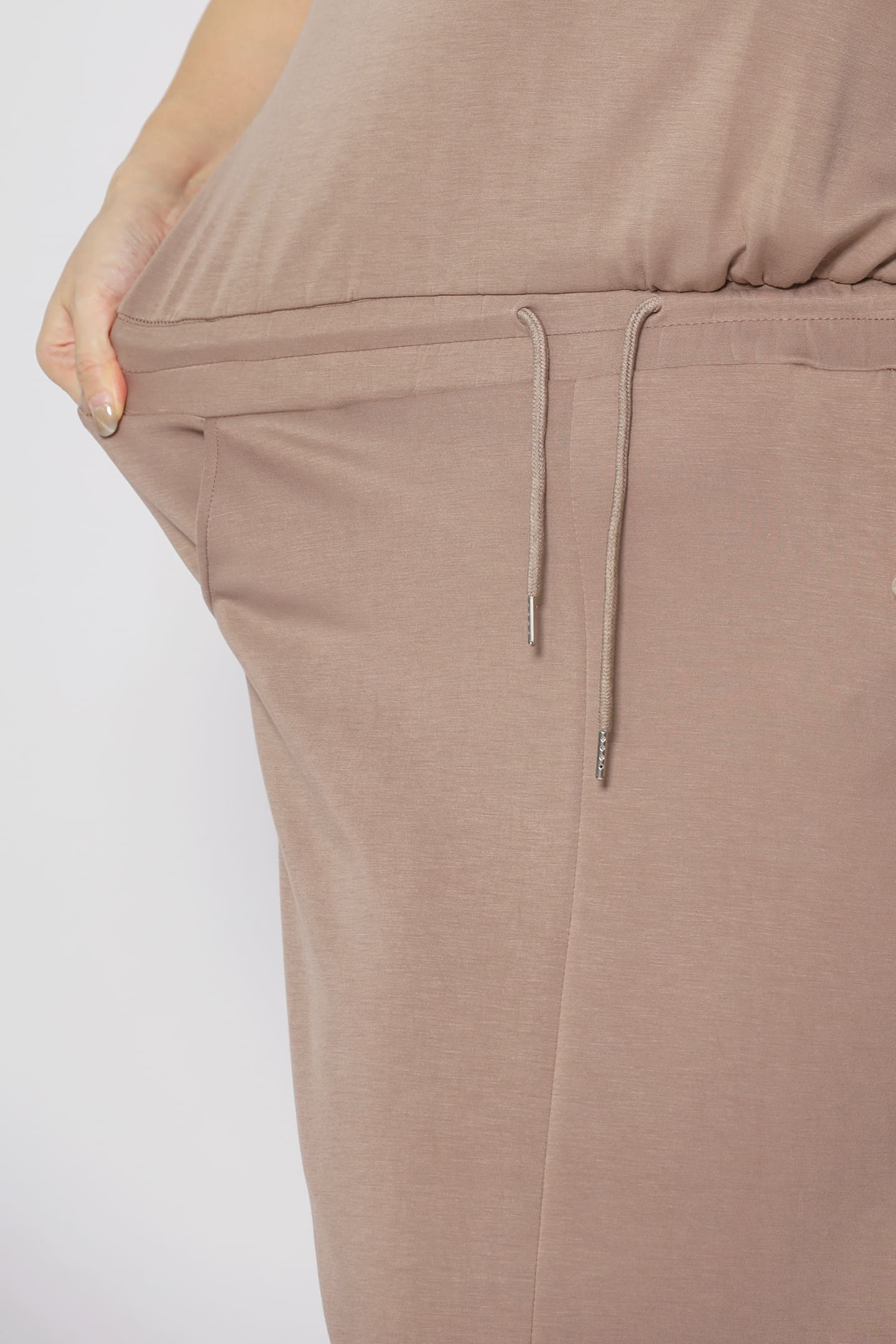 Backorders Smiling at You Dress in Khaki Brown