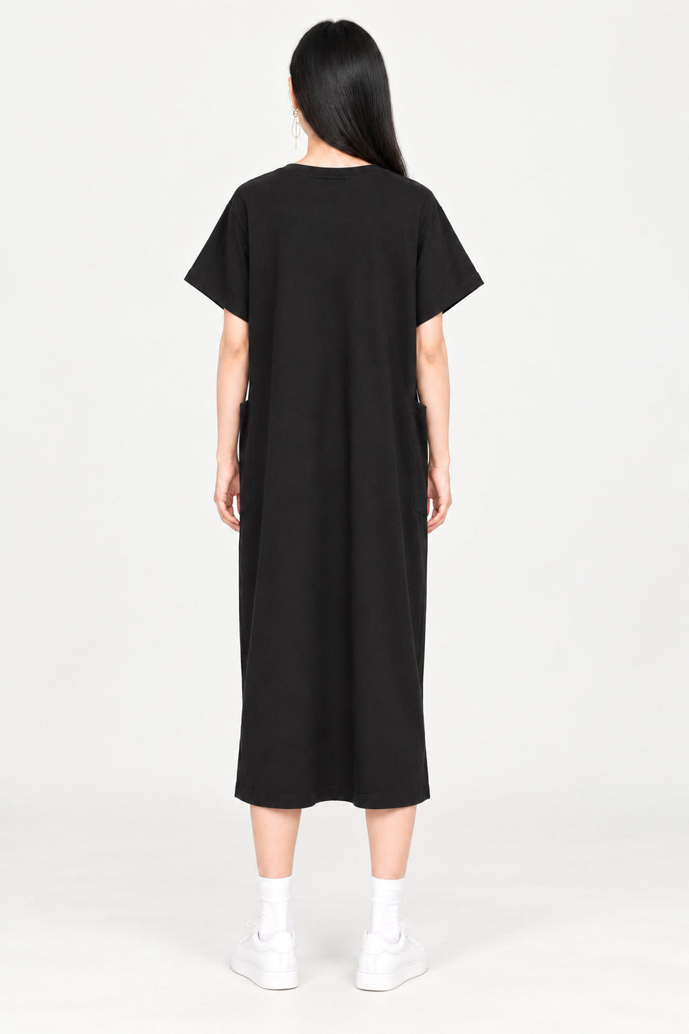Smiling Face Pocket Dress