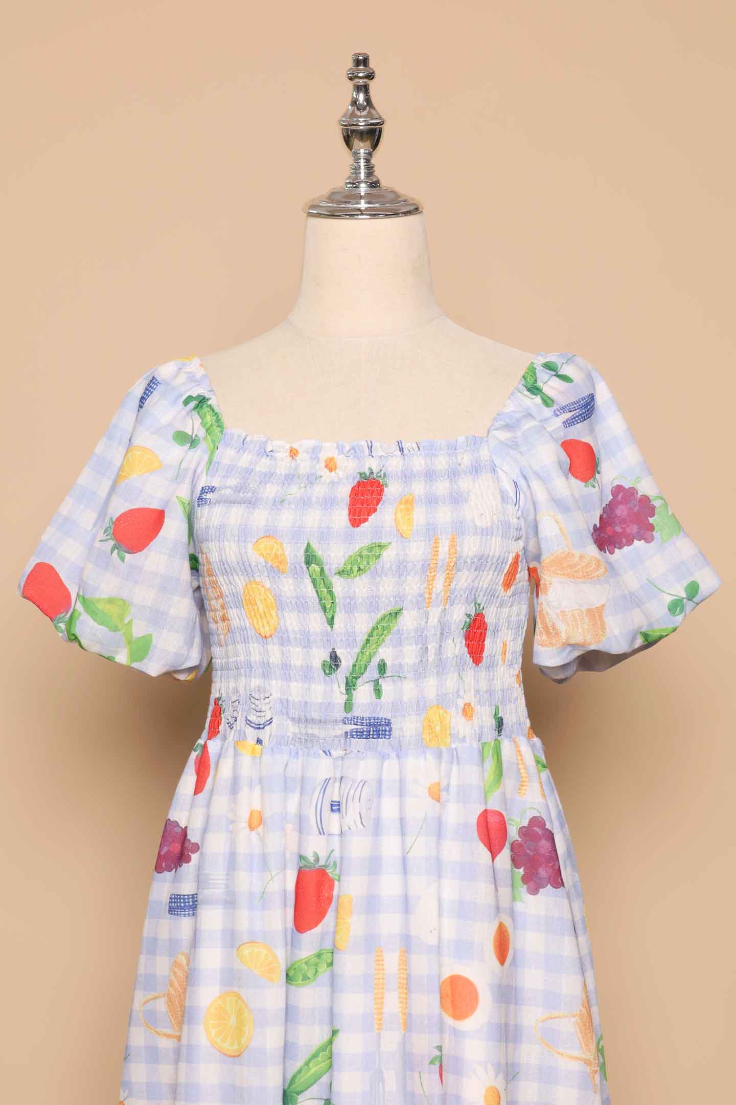 PO - Sora Dress in Citrus Picnic