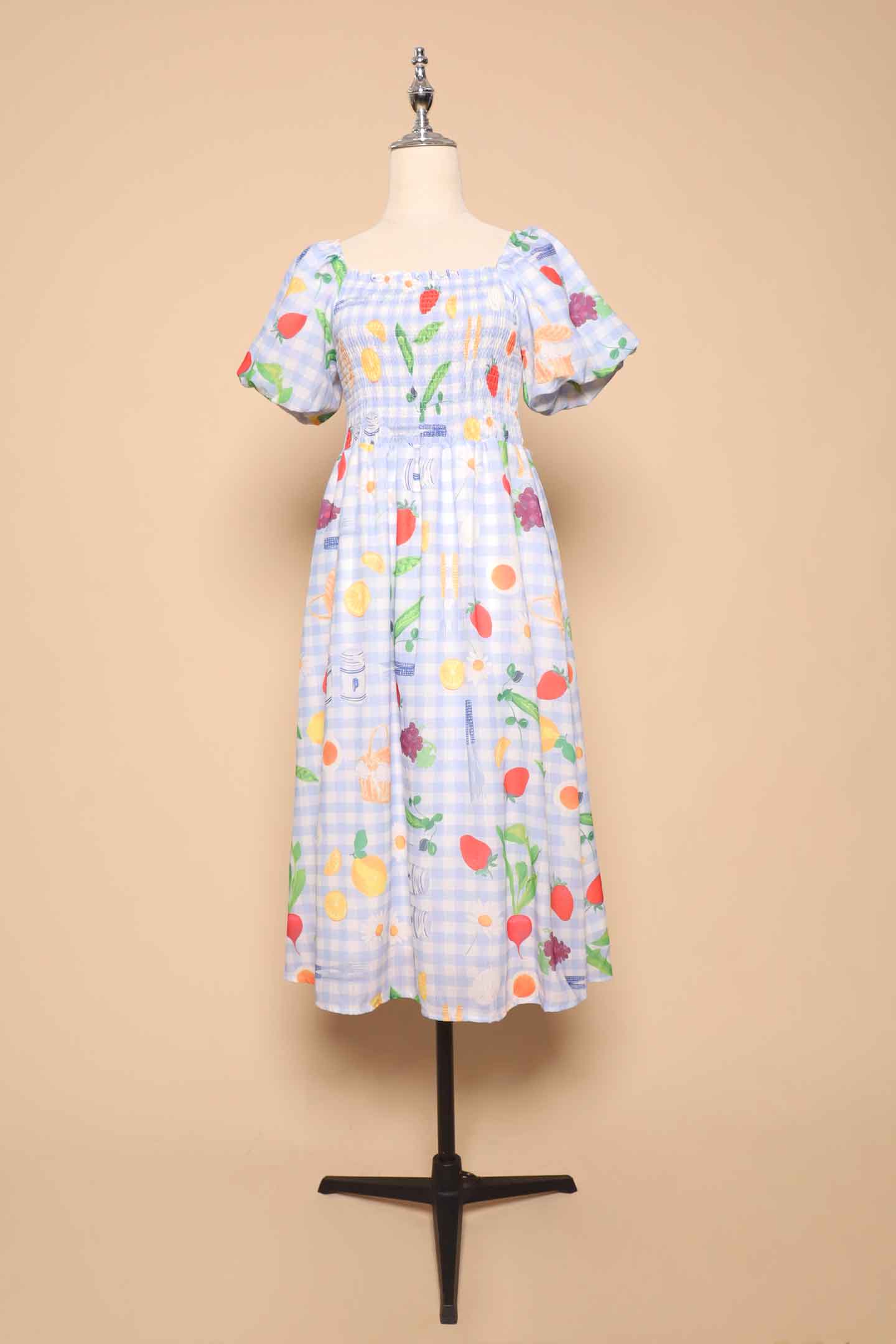 PO - Sora Dress in Citrus Picnic