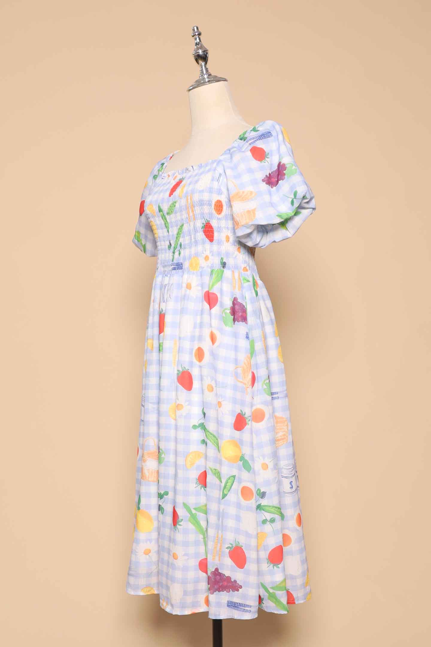 PO - Sora Dress in Citrus Picnic