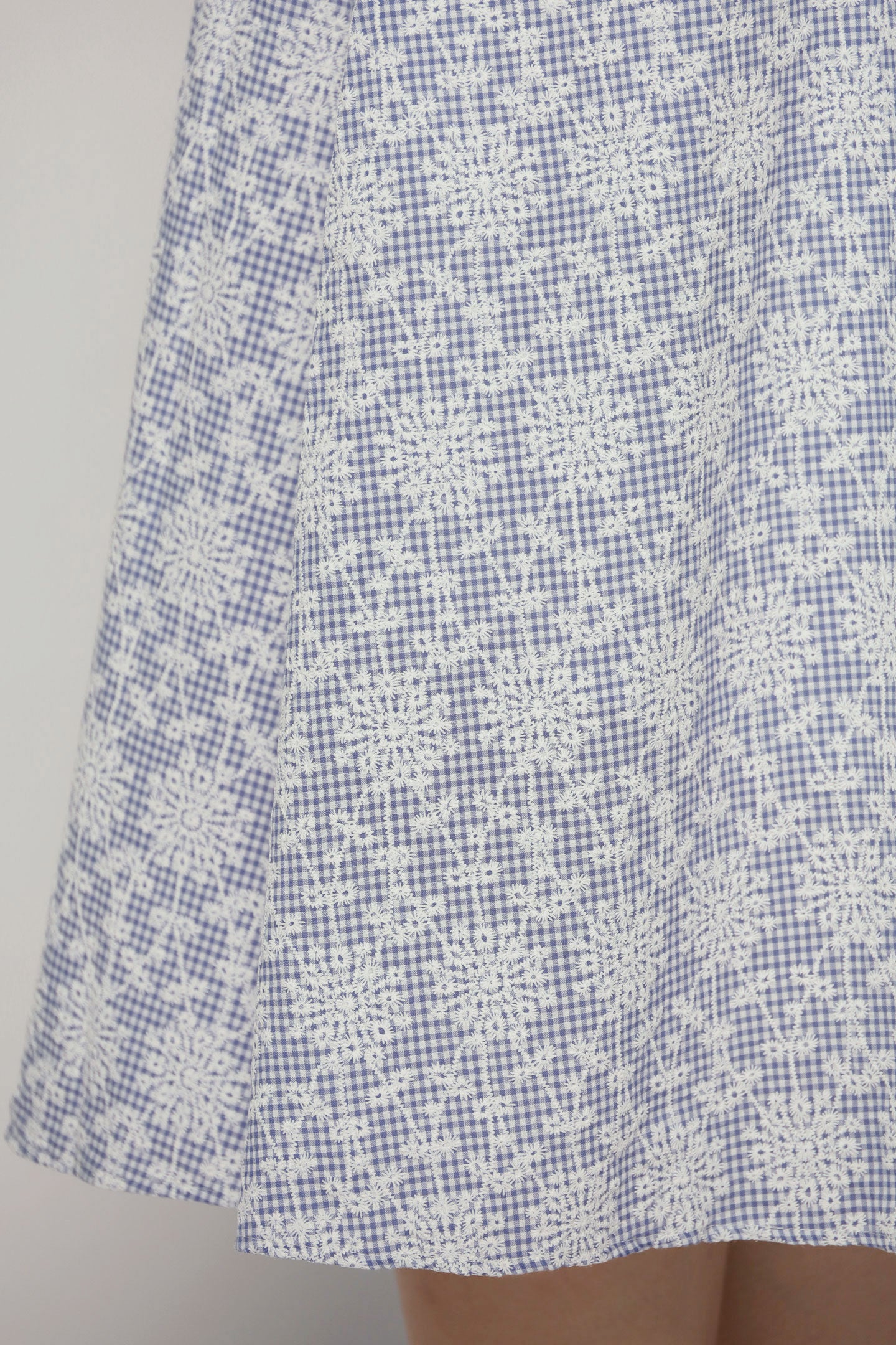 Sora Dress in Gingham Field