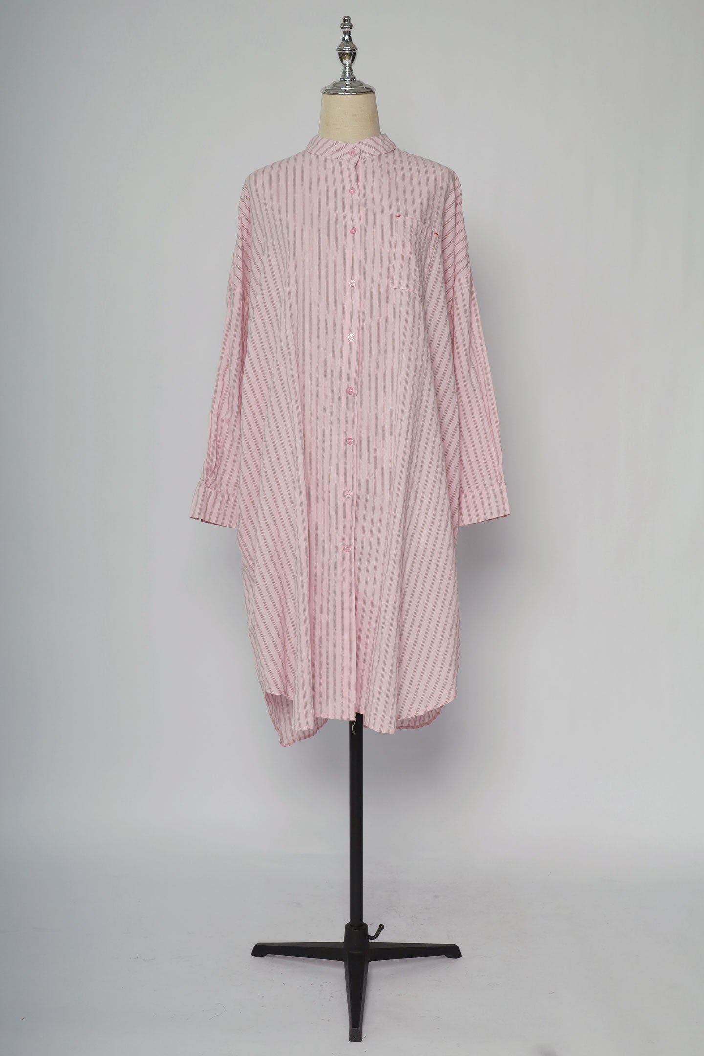 PO - Soren Dress in Pink Stripes