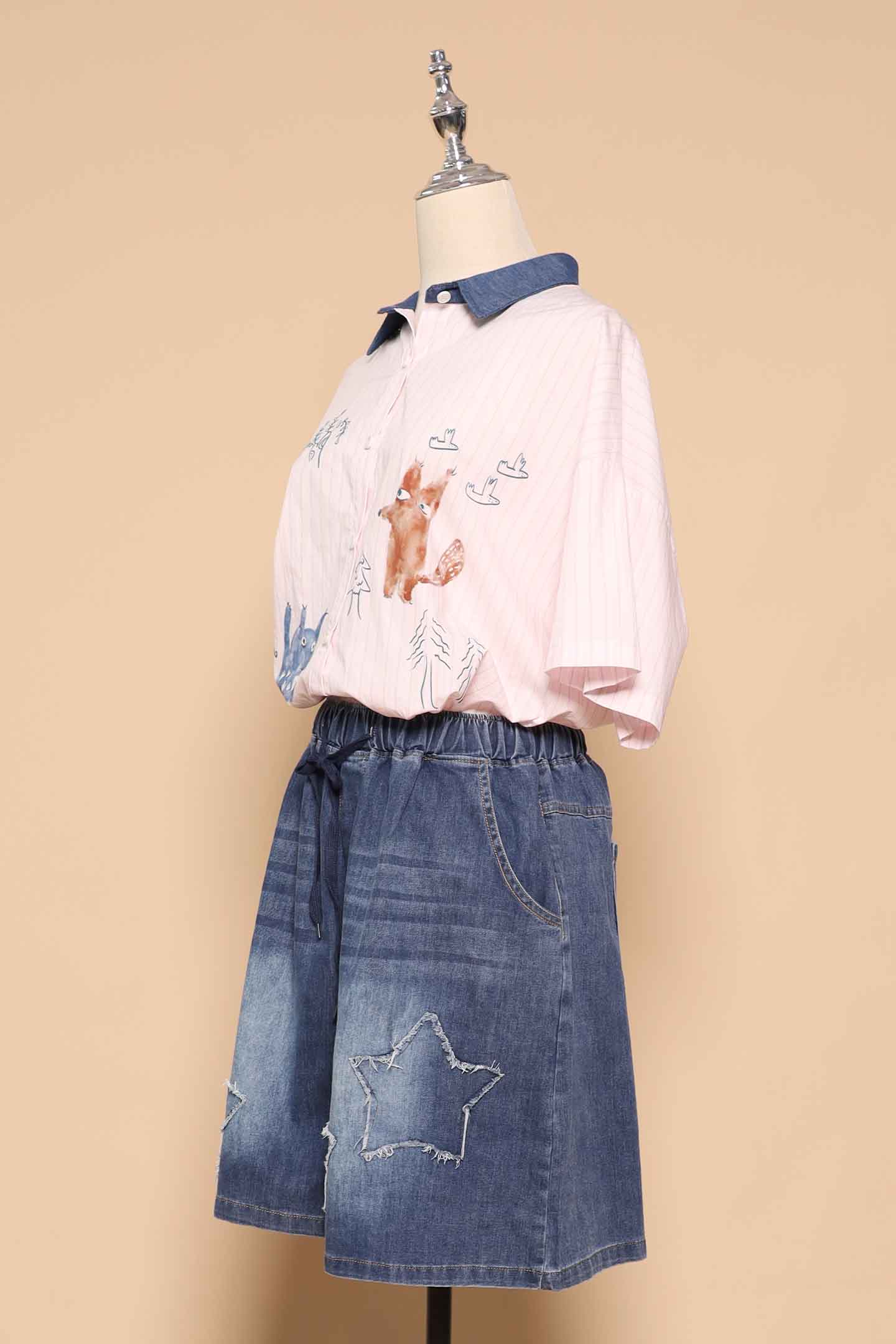 PO - Starry Denim Shorts