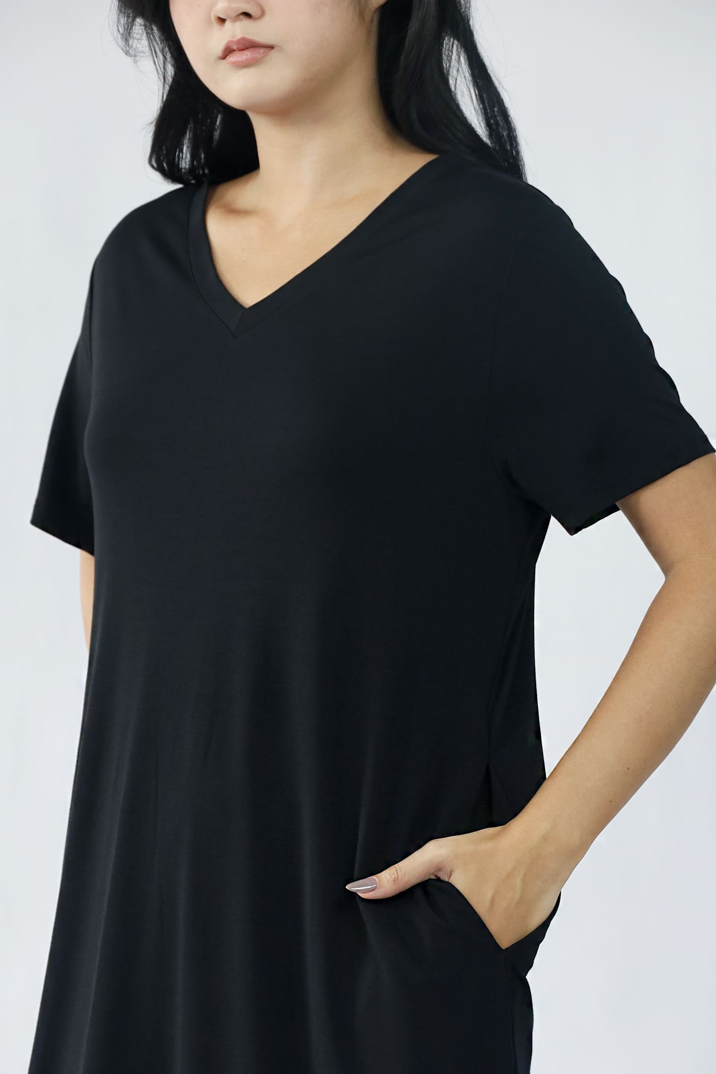 TENCEL - Switch Up V Dress