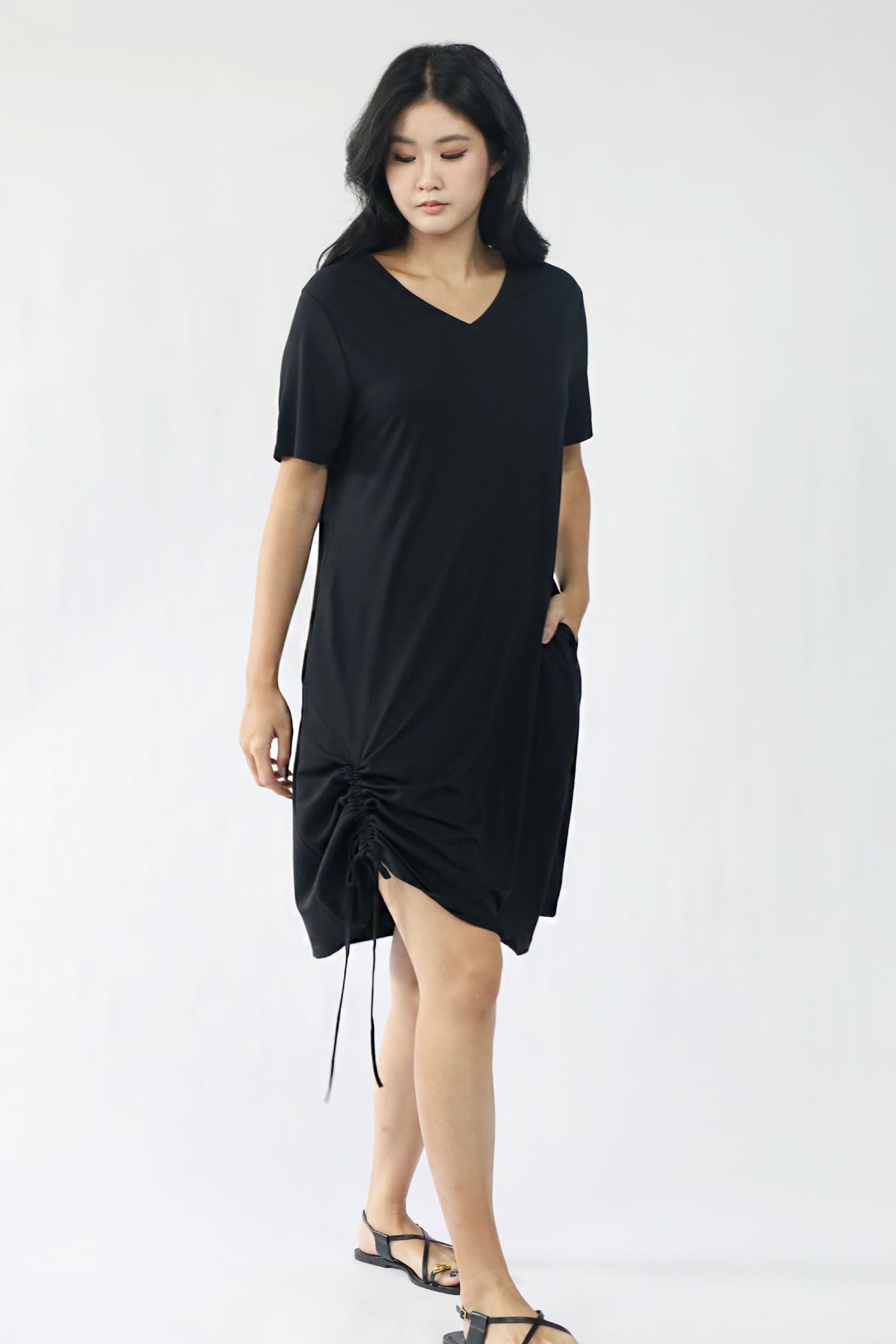 TENCEL - Switch Up V Dress