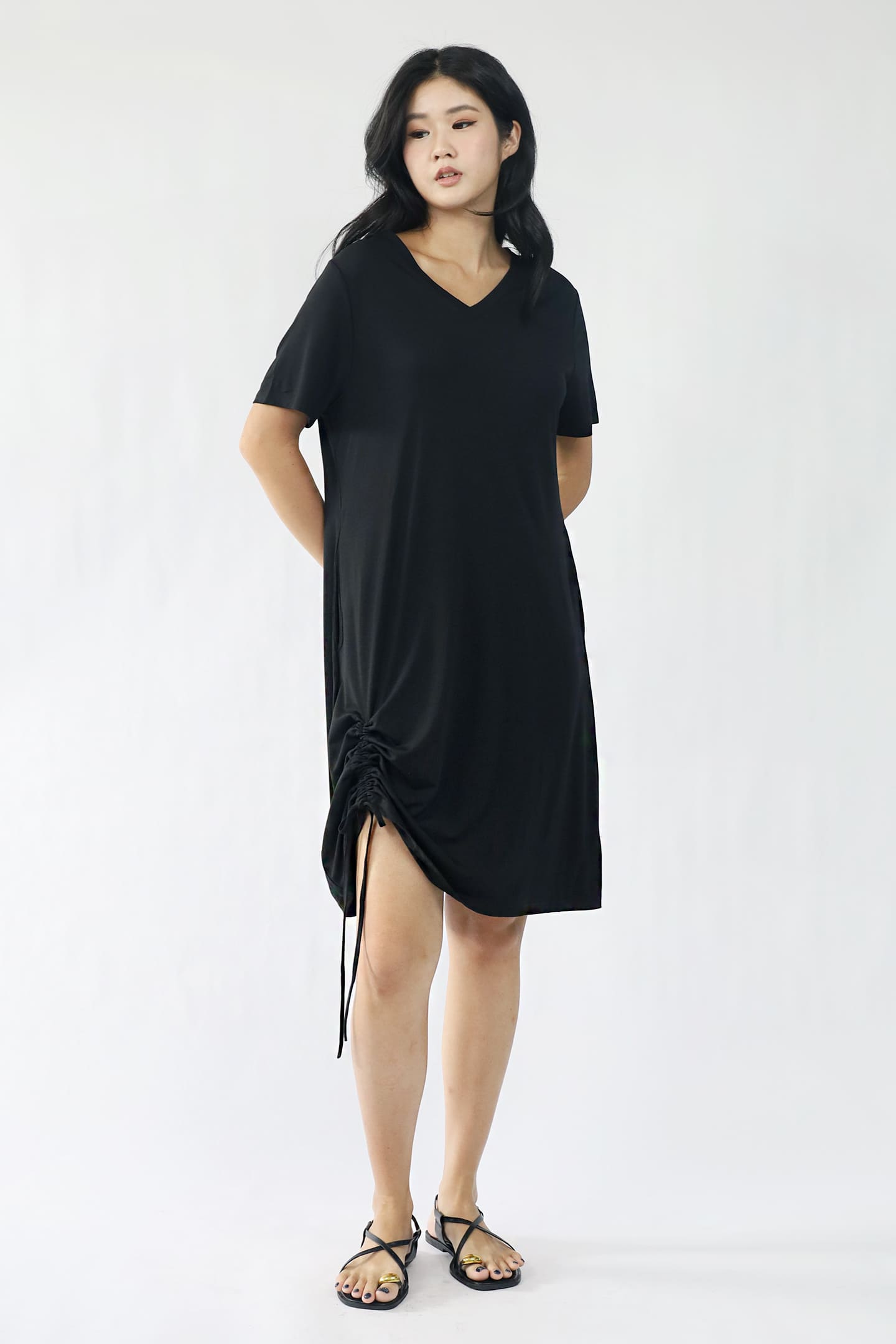 TENCEL - Switch Up V Dress