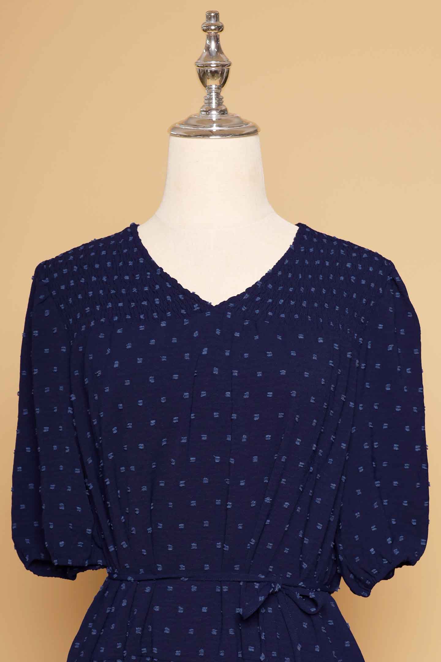 PO - Sydney Dress in Blessed Indigo